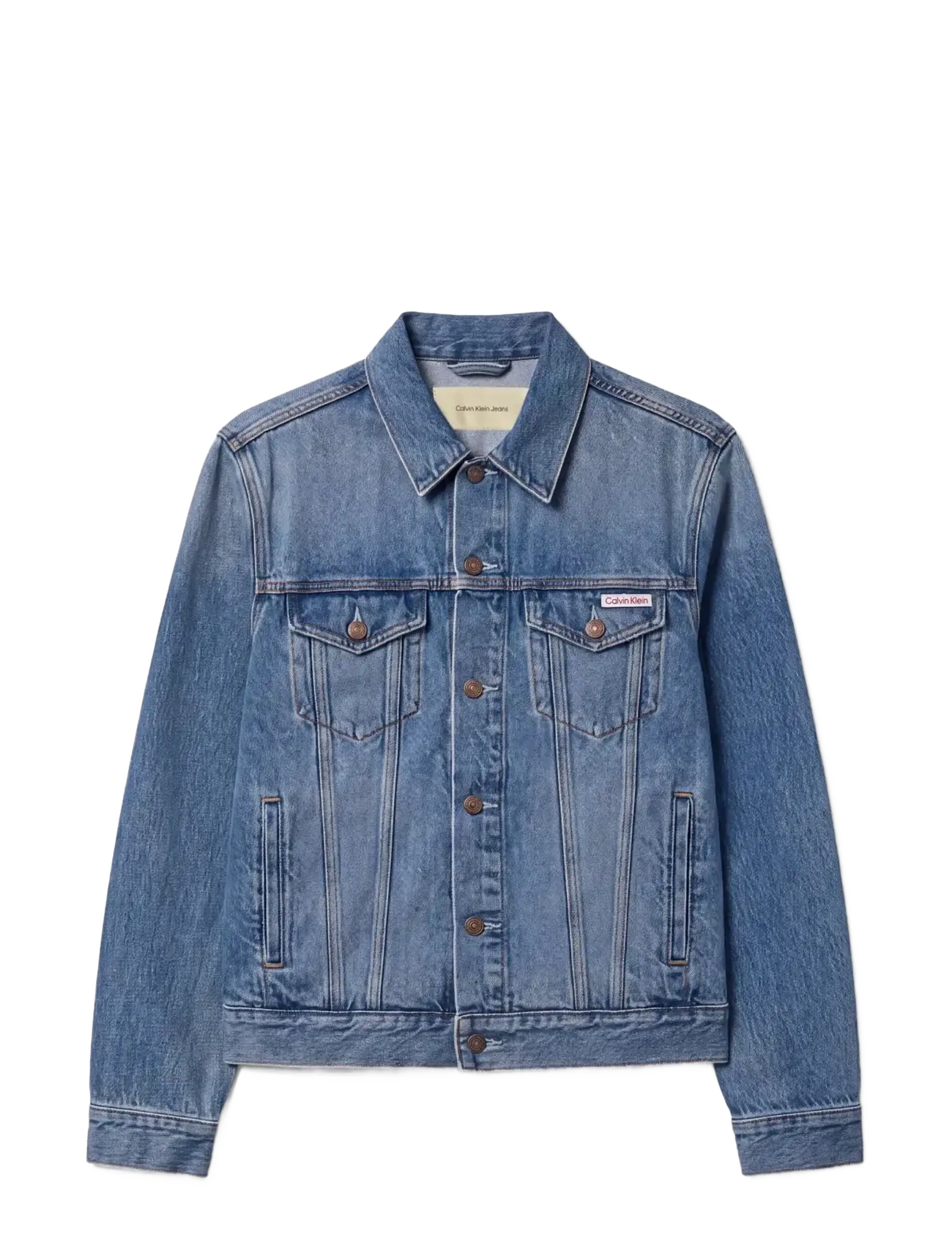 Calvin Klein Jeans - WHEATGRASS CLASSIC TRUCKER - wheatgrass - 1