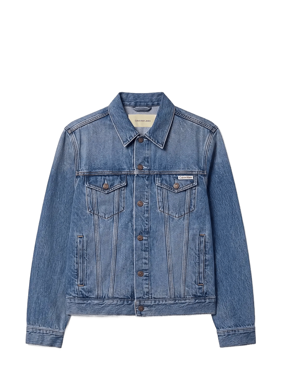 Calvin Klein Jeans - WHEATGRASS CLASSIC TRUCKER - voodrita teksatagid - wheatgrass - 1