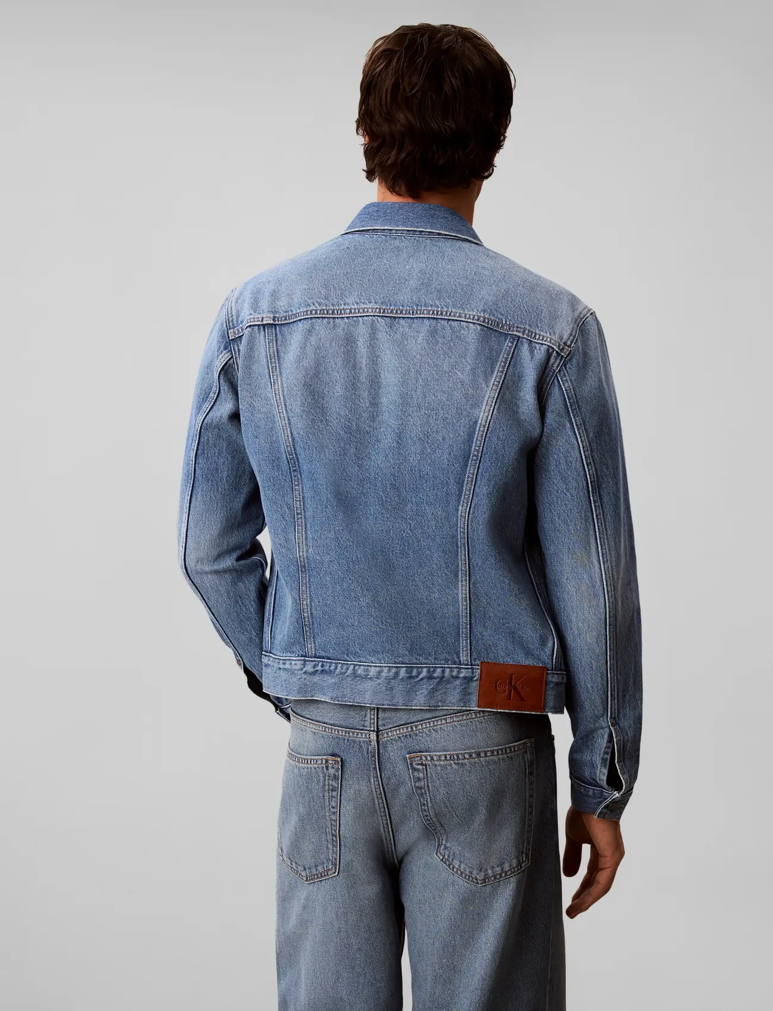 Calvin Klein Jeans - WHEATGRASS CLASSIC TRUCKER - wheatgrass - 2
