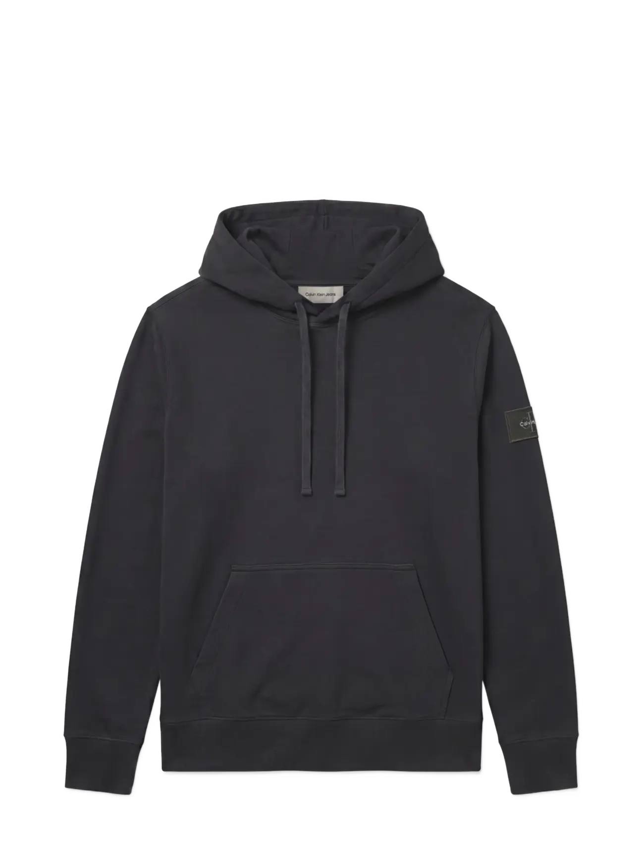 Calvin Klein Jeans - LS EU 350TERRY BADGE HOODIE - hoodies - pirate black - 1