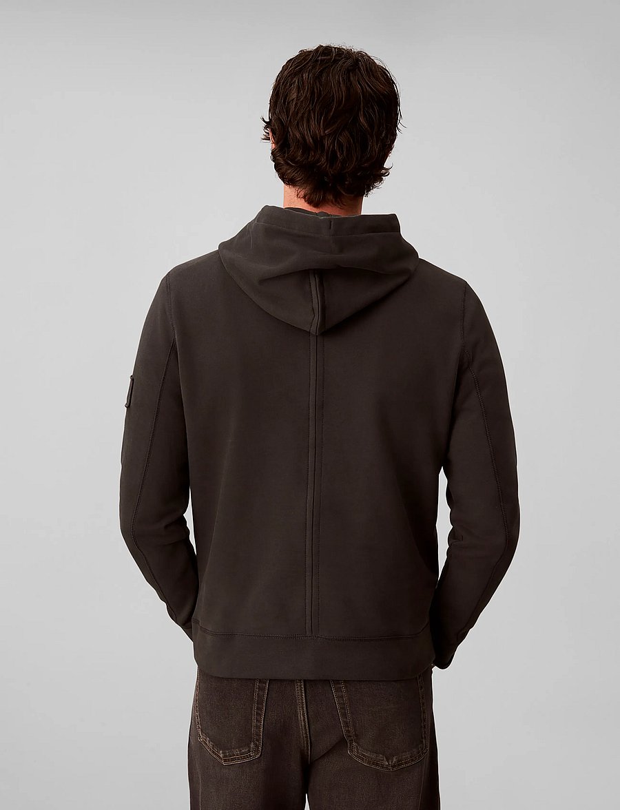 Calvin Klein Jeans - LS EU 350TERRY BADGE HOODIE - hoodies - pirate black - 2
