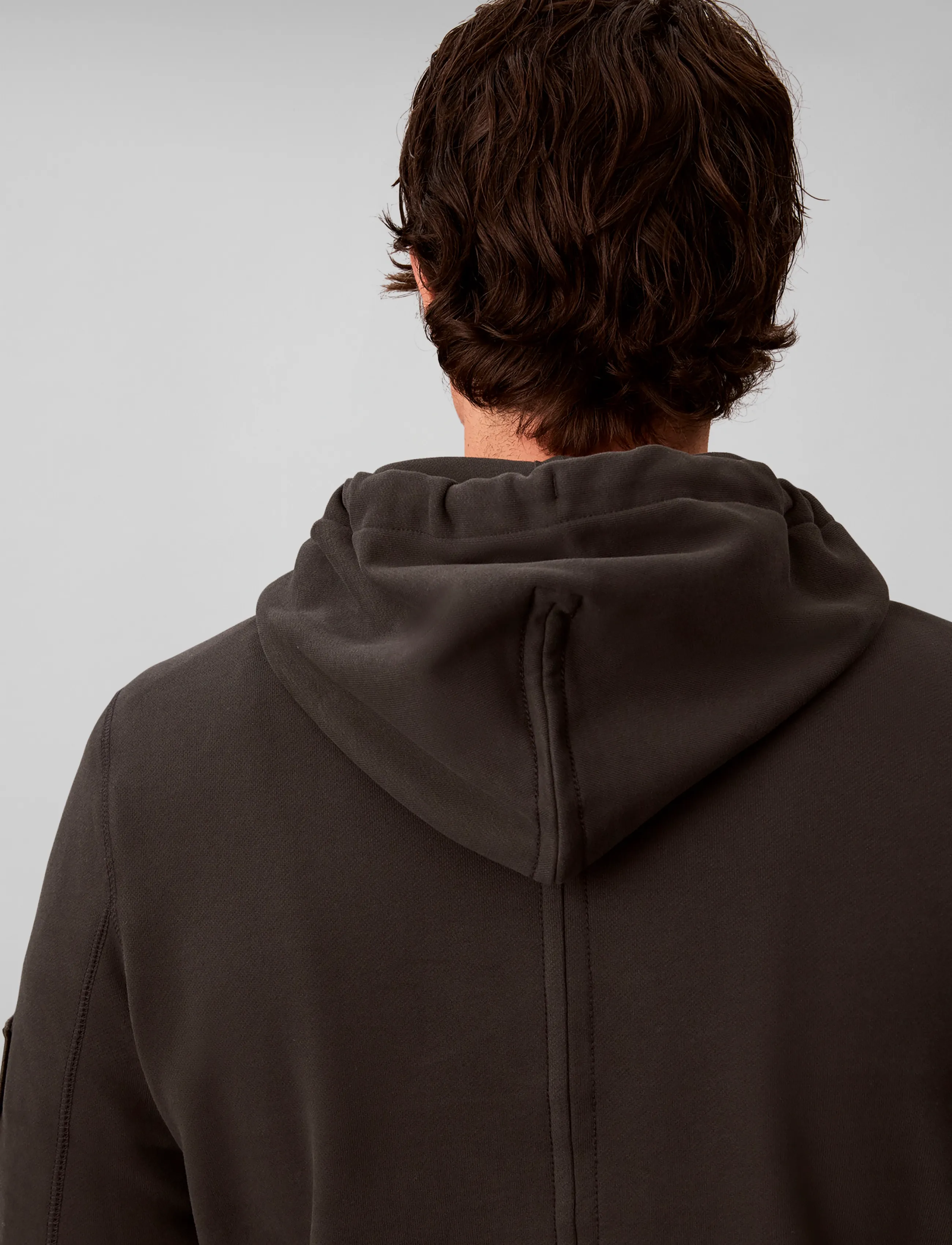 Calvin Klein Jeans - LS EU 350TERRY BADGE HOODIE - hoodies - pirate black - 4