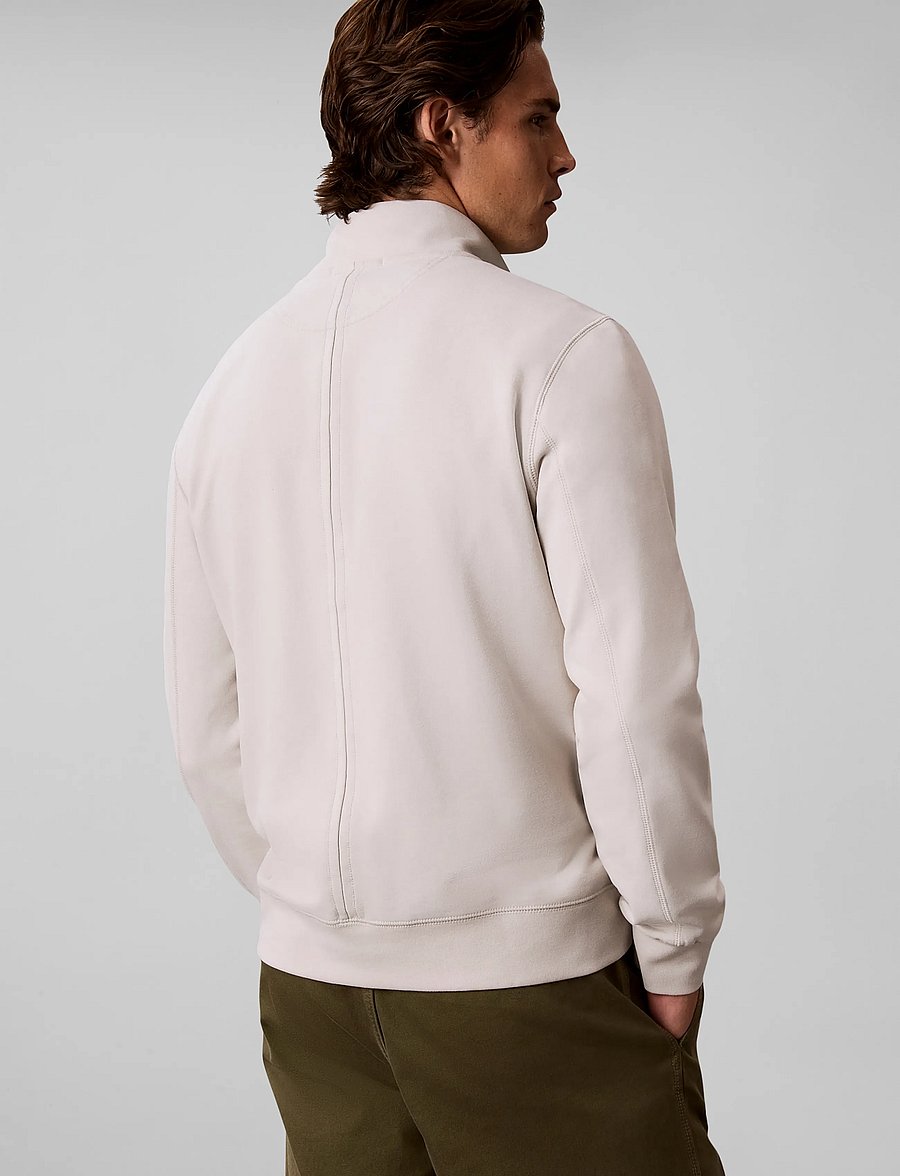 Calvin Klein Jeans - LS EU 350TERRY BADGE QTR ZIP - dressipluusid - moonstruck - 3