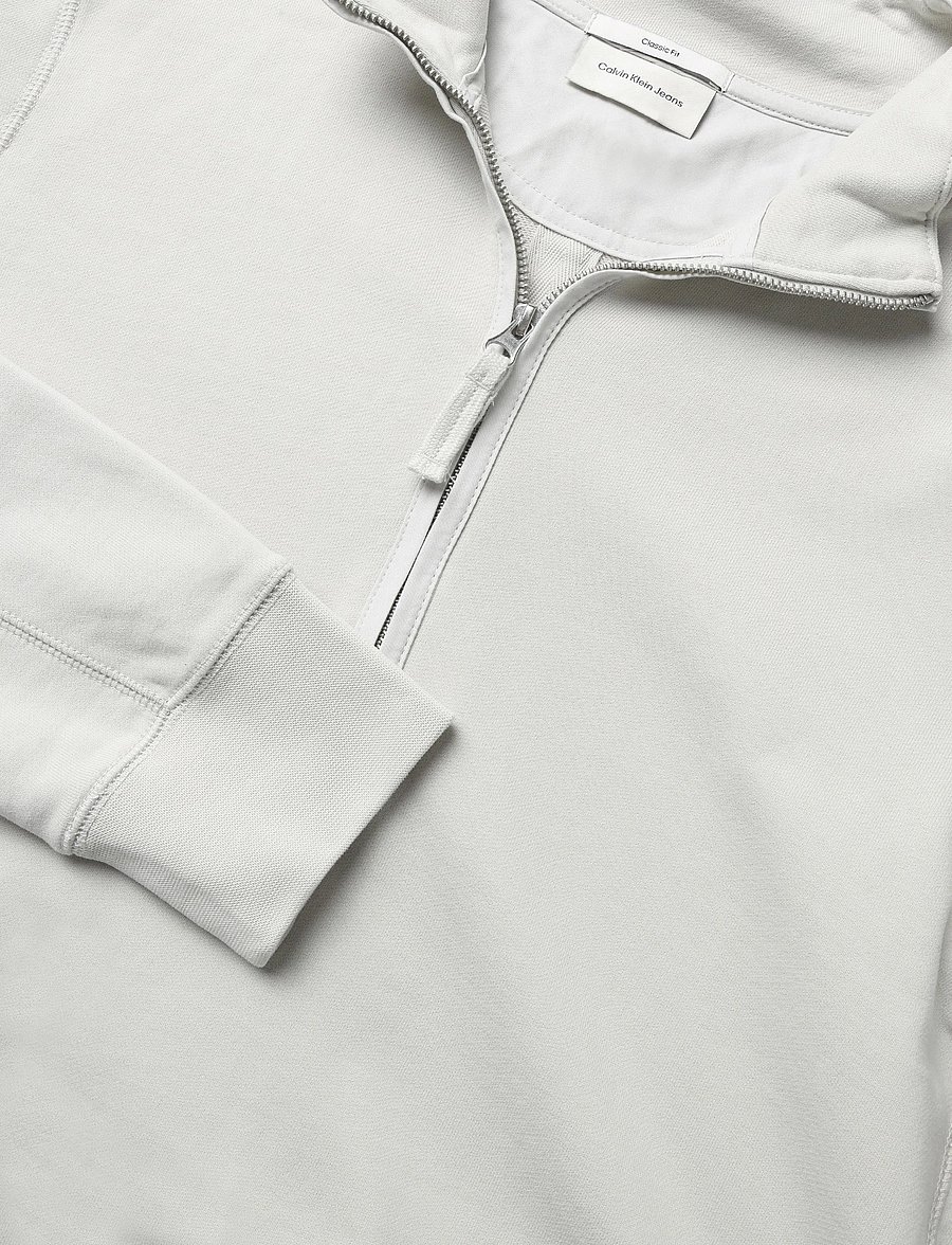 Calvin Klein Jeans - LS EU 350TERRY BADGE QTR ZIP - halfzip strik - moonstruck - 2