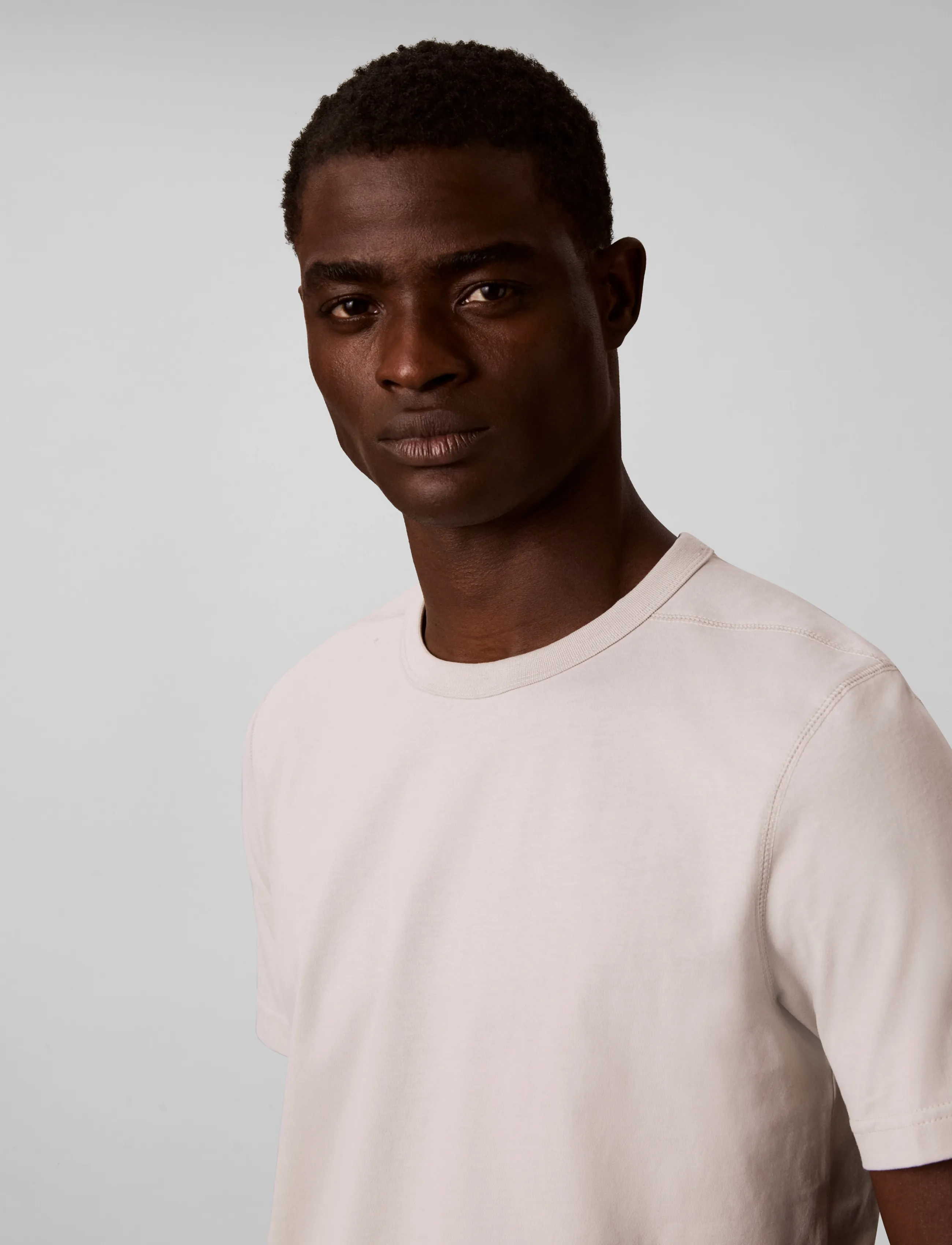 Ss Clsc Sueded Jersey Badge Tee 4