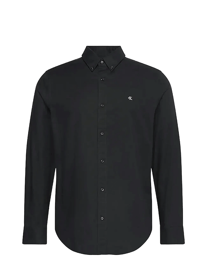 Calvin Klein Jeans - LS SOLID OXFORD CLASSIC SHIRT - oxford-skjortor - black - 1