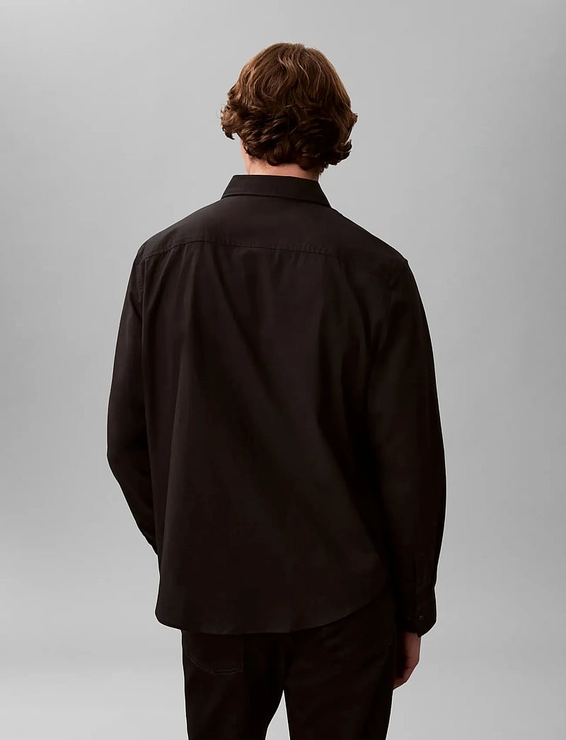 Calvin Klein Jeans - LS SOLID OXFORD CLASSIC SHIRT - oxford-skjortor - black - 2