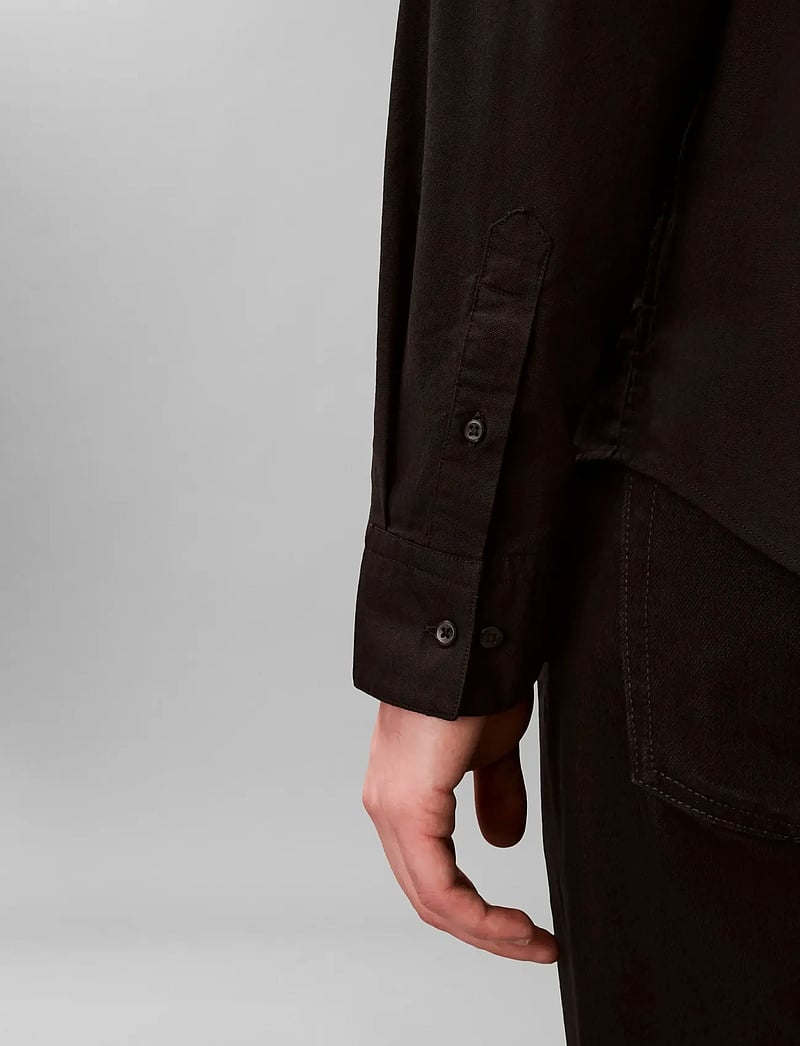 Calvin Klein Jeans - LS SOLID OXFORD CLASSIC SHIRT - oxford-skjortor - black - 5