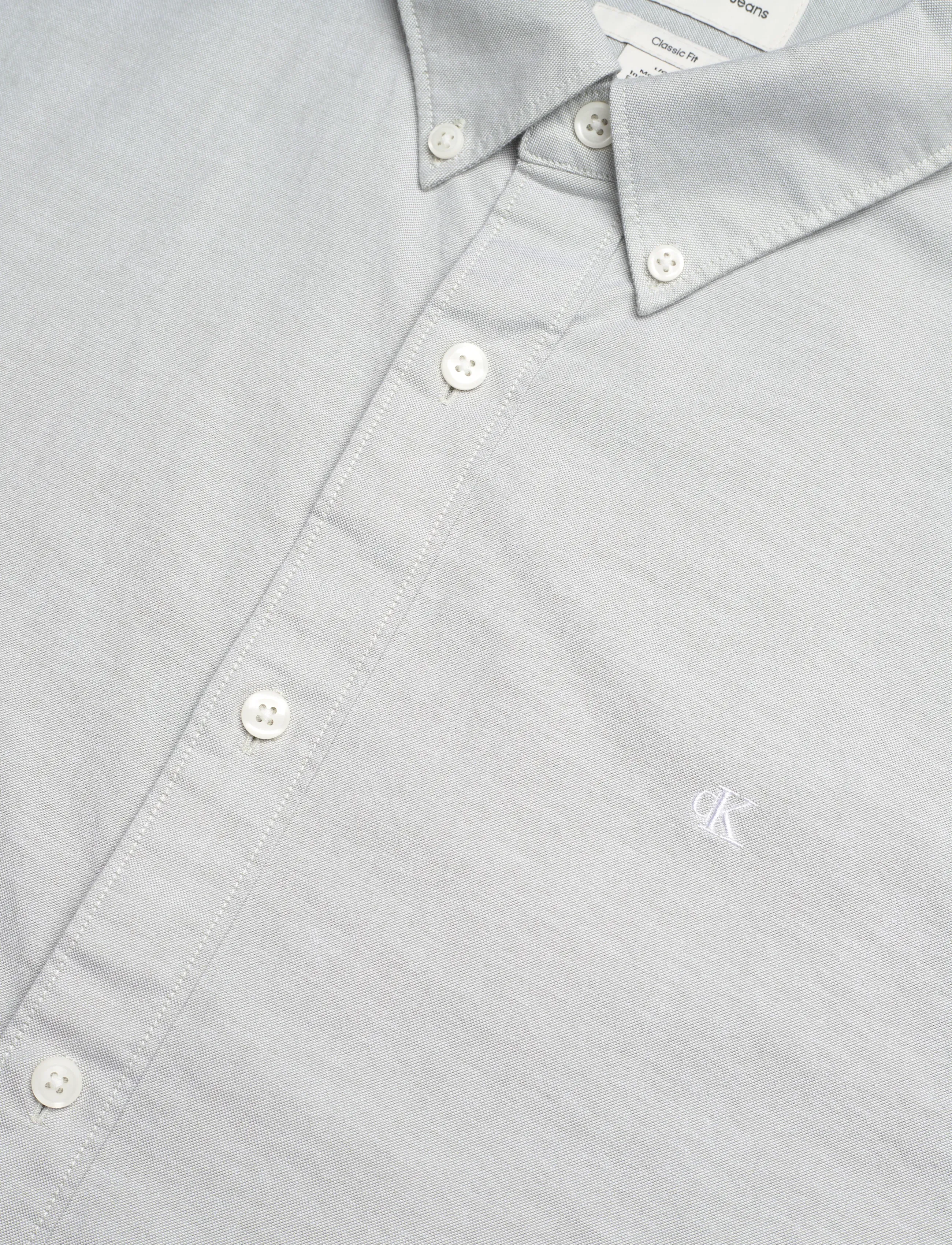 Calvin Klein Jeans - LS SOLID OXFORD CLASSIC SHIRT - oxford skjorter - seagrass - 3