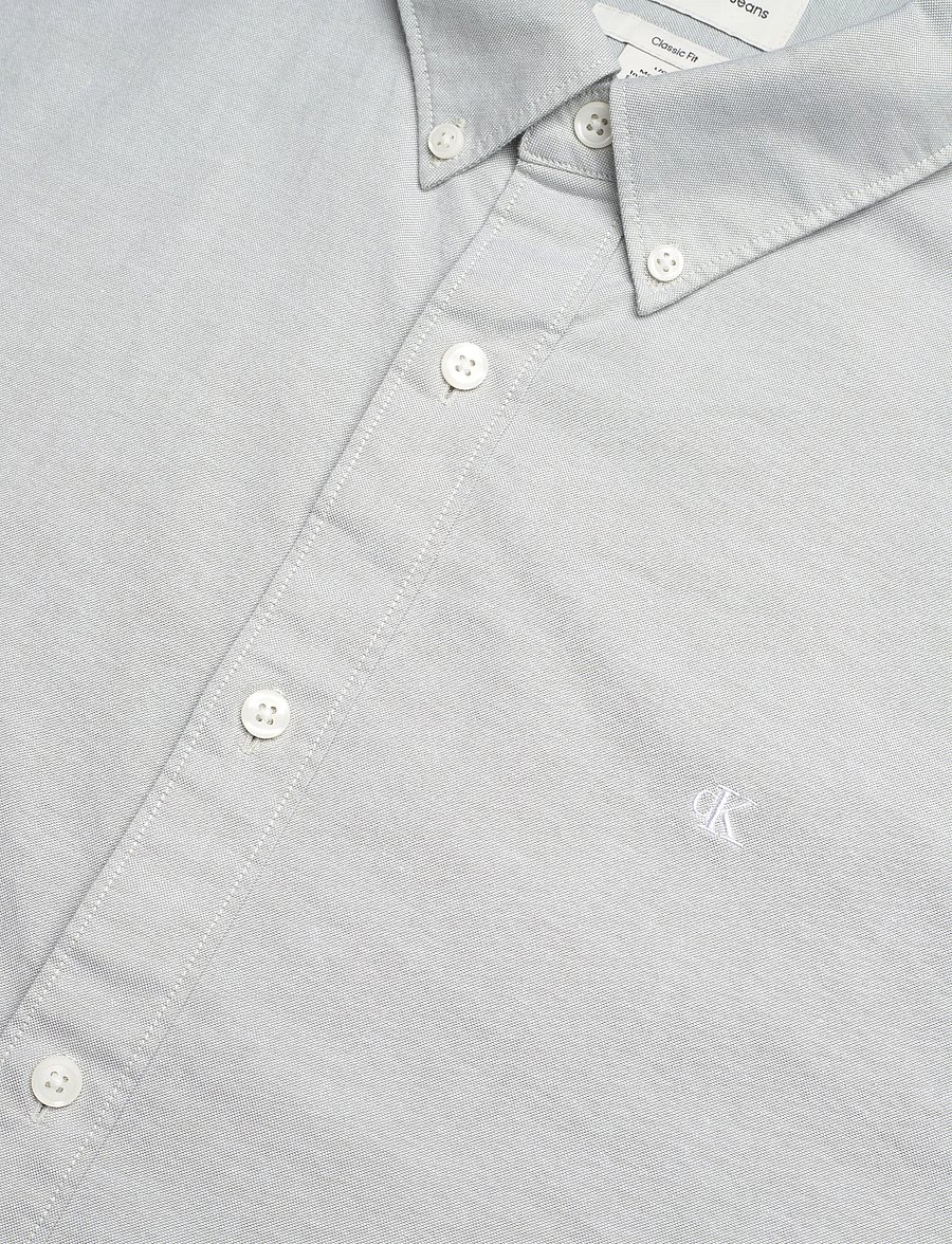 Calvin Klein Jeans - LS SOLID OXFORD CLASSIC SHIRT - oxford-hemden - seagrass - 3