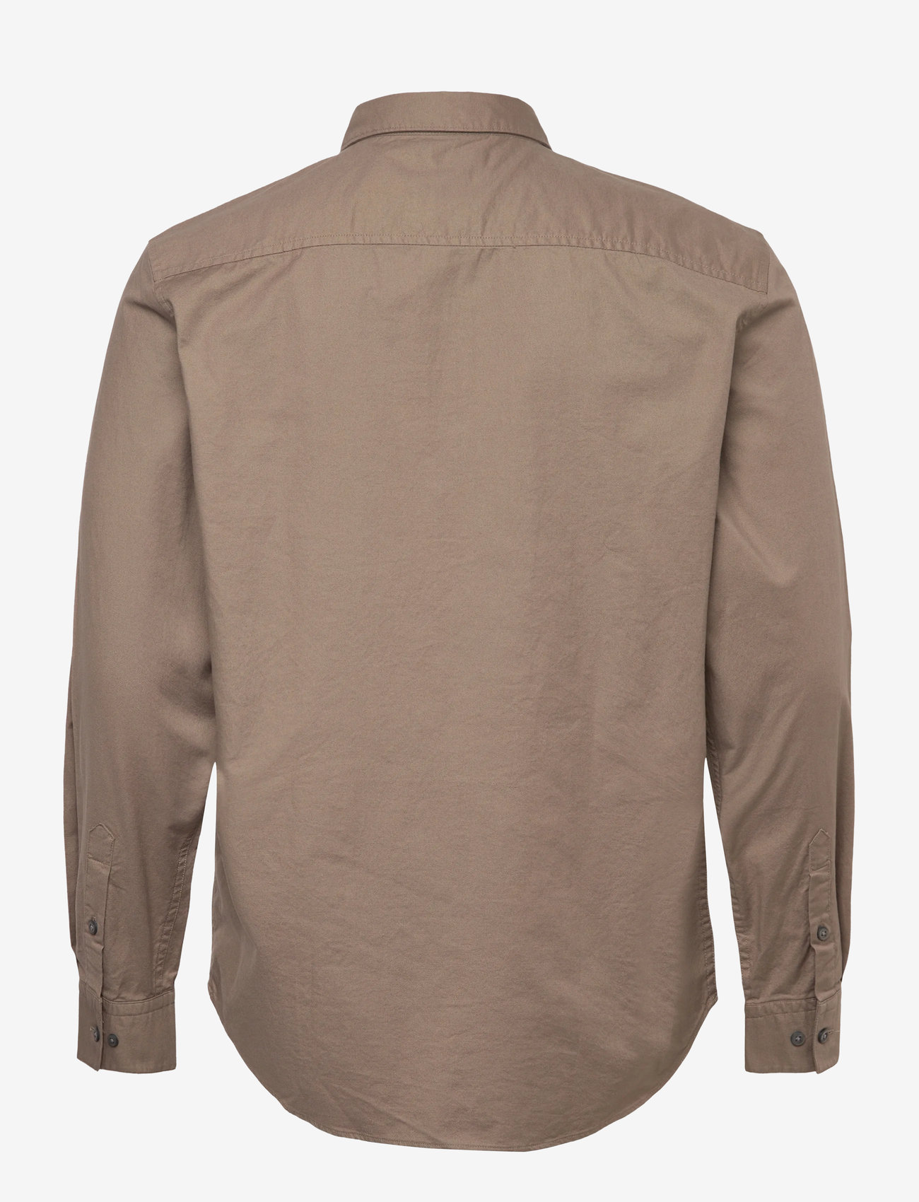 Calvin Klein Jeans - LS SOLID OXFORD CLASSIC SHIRT - oxford skjorter - taupe tone - 1