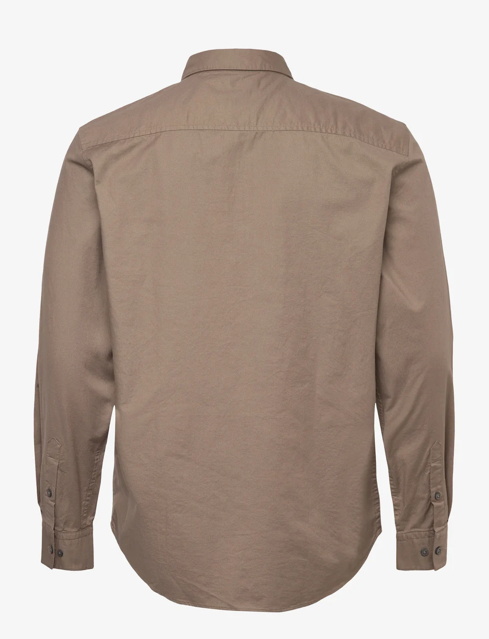 Calvin Klein Jeans - LS SOLID OXFORD CLASSIC SHIRT - casual skjortor - taupe tone - 1