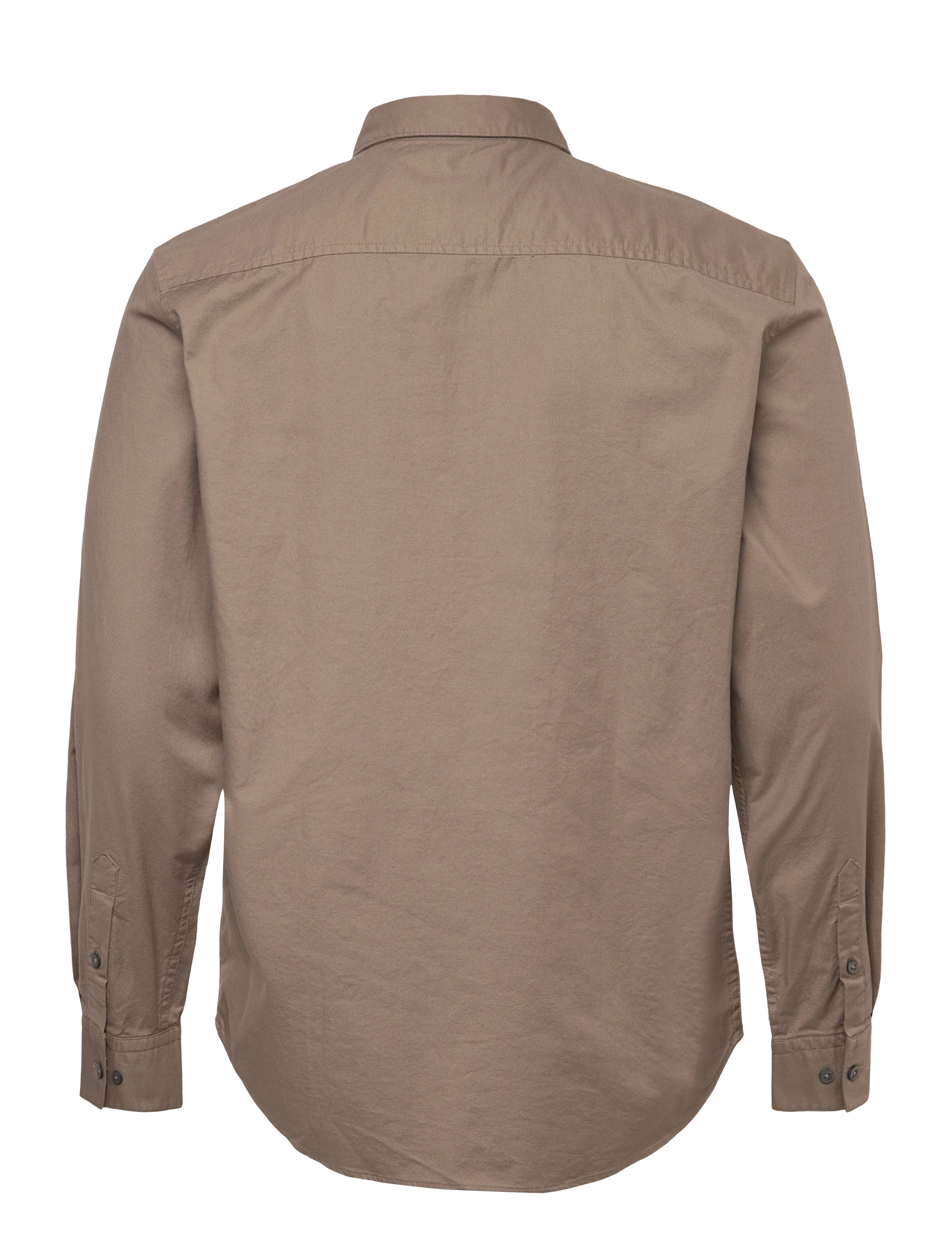 Calvin Klein Jeans - LS SOLID OXFORD CLASSIC SHIRT - oxford-skyrtur - taupe tone - 1