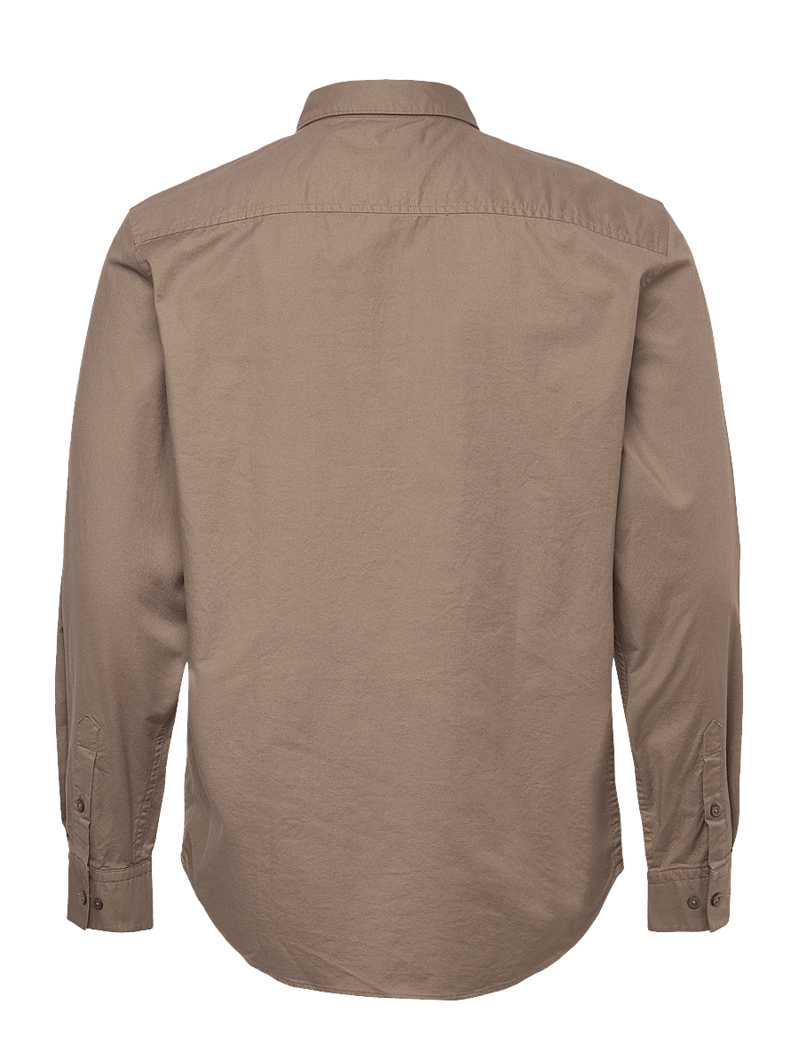 Calvin Klein Jeans - LS SOLID OXFORD CLASSIC SHIRT - oxford-skjortor - taupe tone - 2