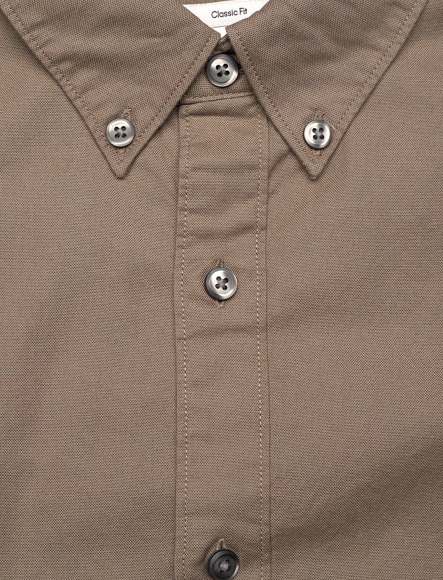 Calvin Klein Jeans - LS SOLID OXFORD CLASSIC SHIRT - oxford-skjortor - taupe tone - 5