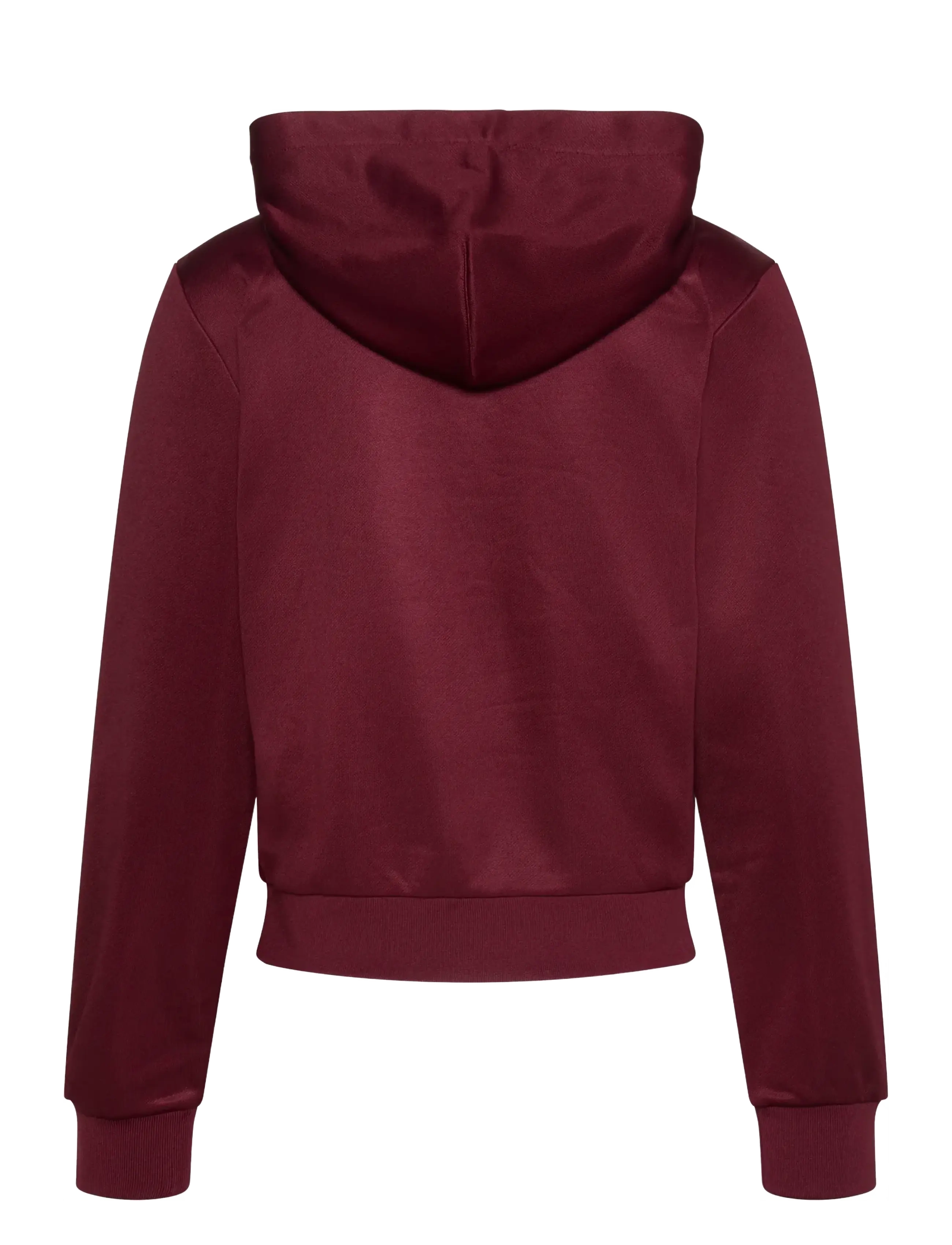 Calvin Klein Jeans - LS HIGH SHINE FRENCH TERRY HOODI - hættetrøjer - deep rouge - 1