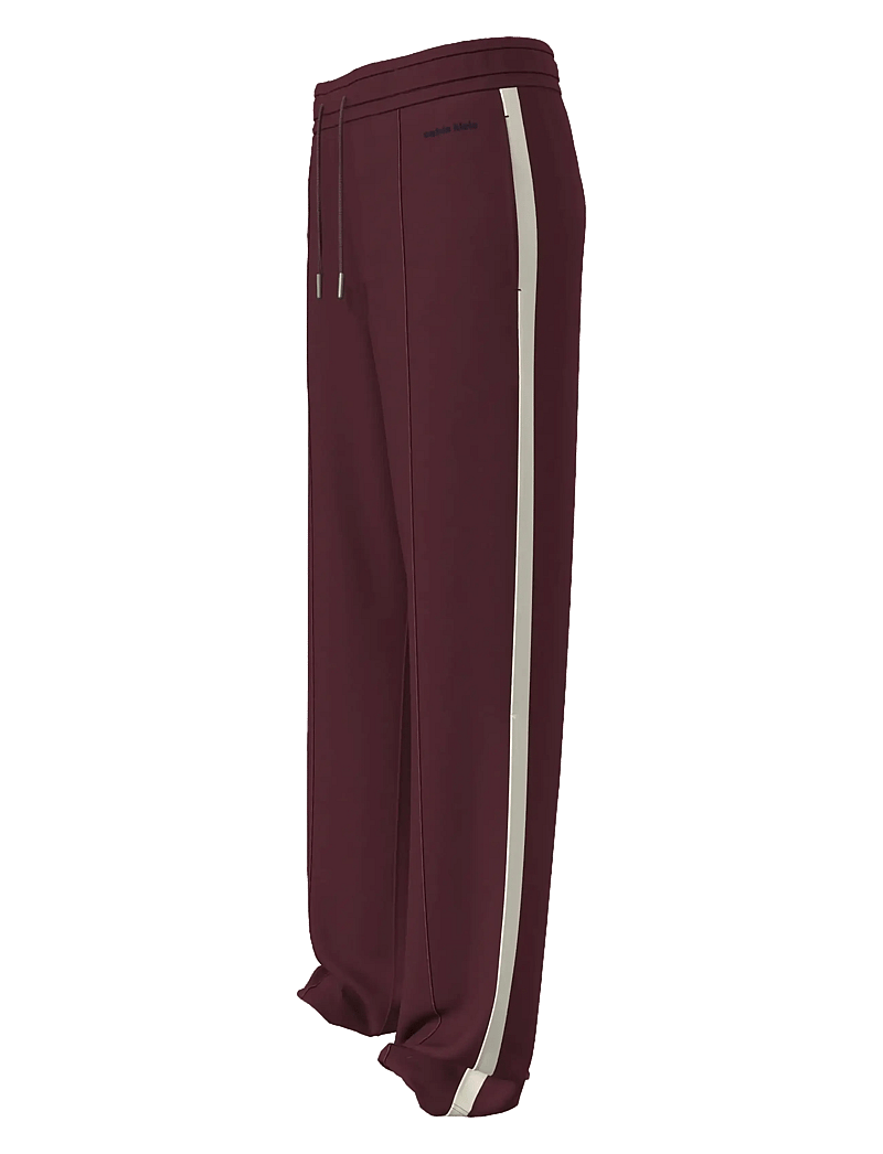 Calvin Klein Jeans - HIGH SHINE FRENCH TERRY TRACK PA - joggers - deep rouge - 3