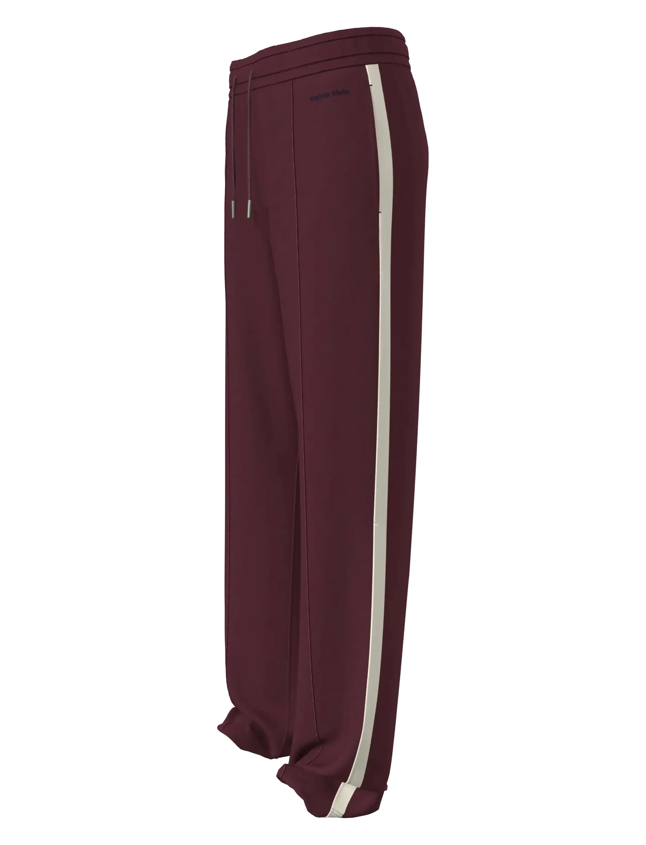 Calvin Klein Jeans - HIGH SHINE FRENCH TERRY TRACK PA - hverdags stil - deep rouge - 3