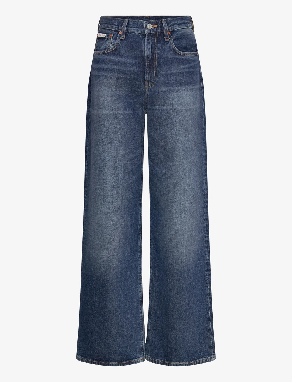 Calvin Klein Jeans - THE WIDE LEG TINTED HORSESHOE - hosen mit weitem bein - tinted horseshoe - 1