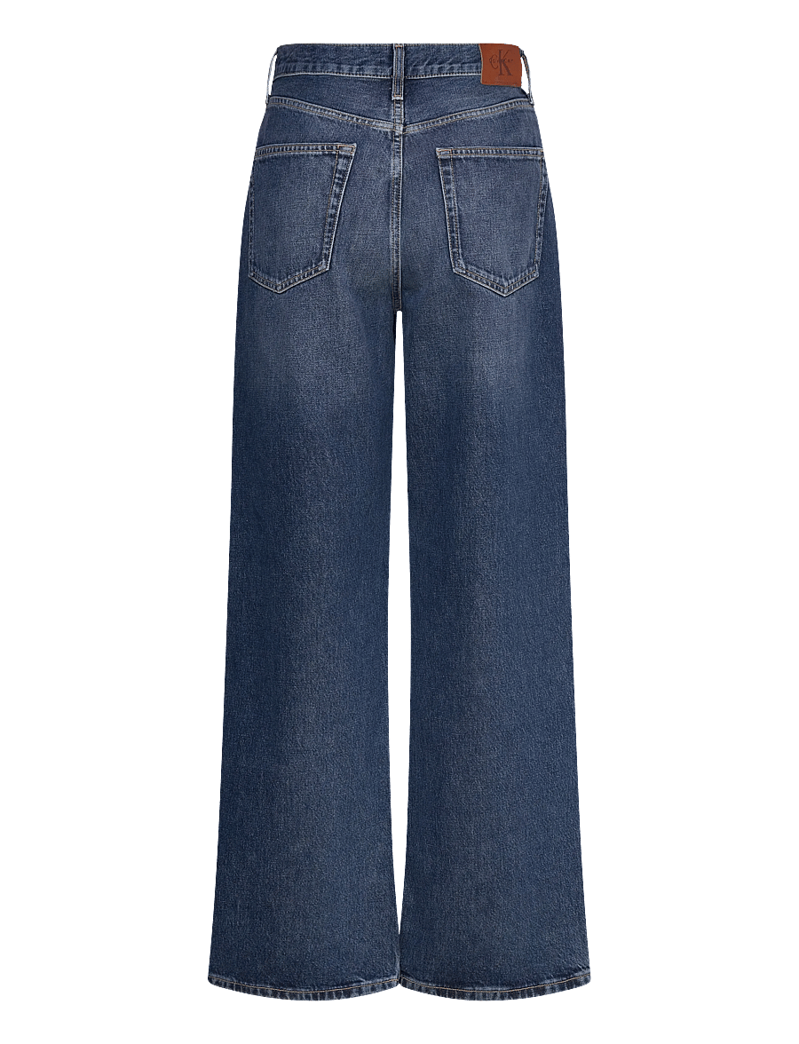 Calvin Klein Jeans - THE WIDE LEG TINTED HORSESHOE - platūs džinsai - tinted horseshoe - 2