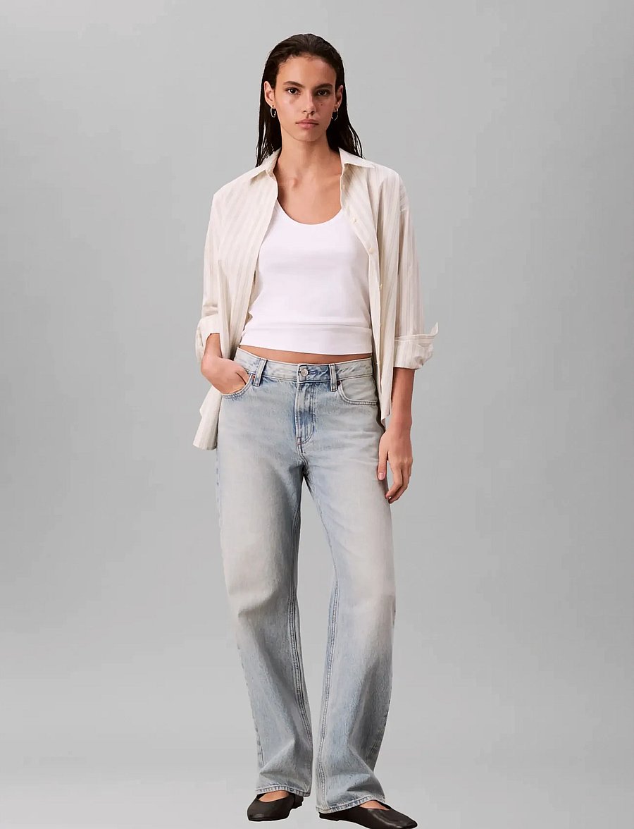 Calvin Klein Jeans - SIGNATURE 90s STRAIGHT LAFAYETTE - raka jeans - lafayette - 0