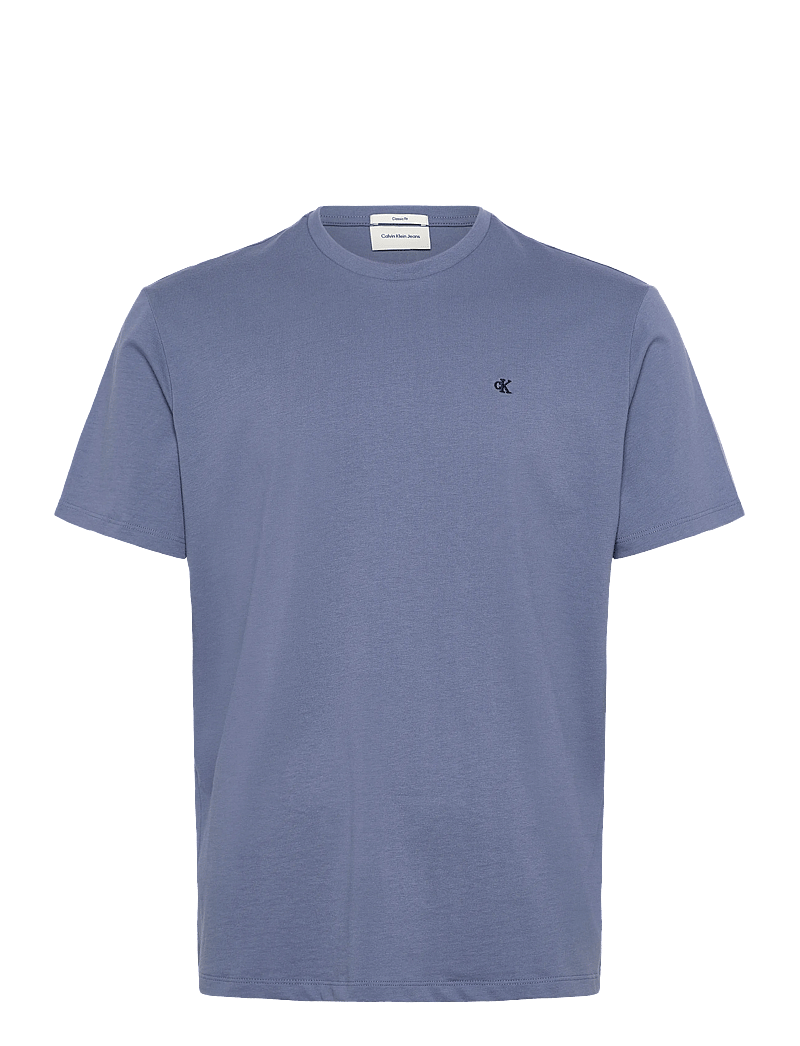 Calvin Klein Jeans - SS CLASSIC MONOGRAM TEE - kortærmede t-shirts - dusty sailor blue - 1