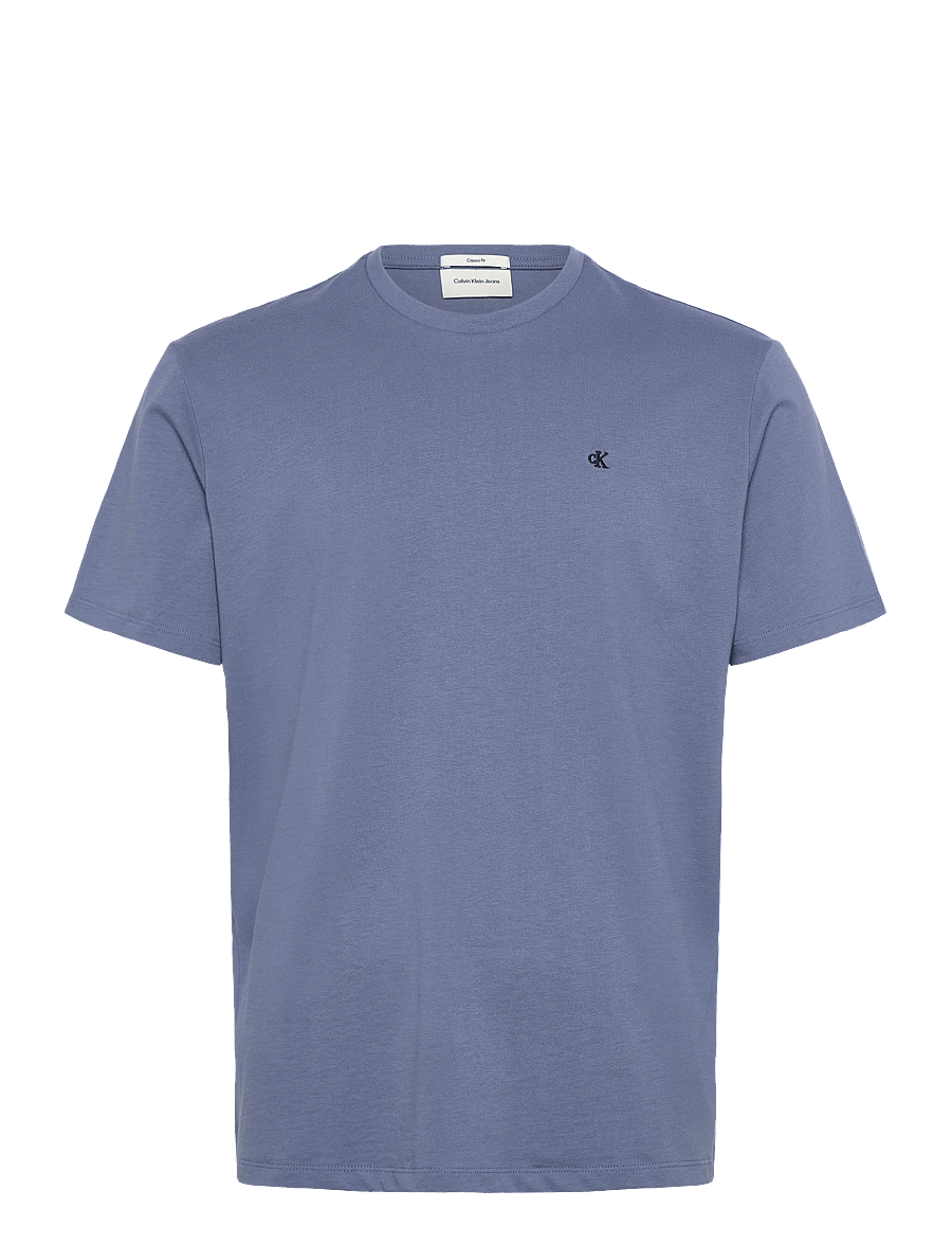 Calvin Klein Jeans - SS CLASSIC MONOGRAM TEE - kortärmade t-shirts - dusty sailor blue - 1