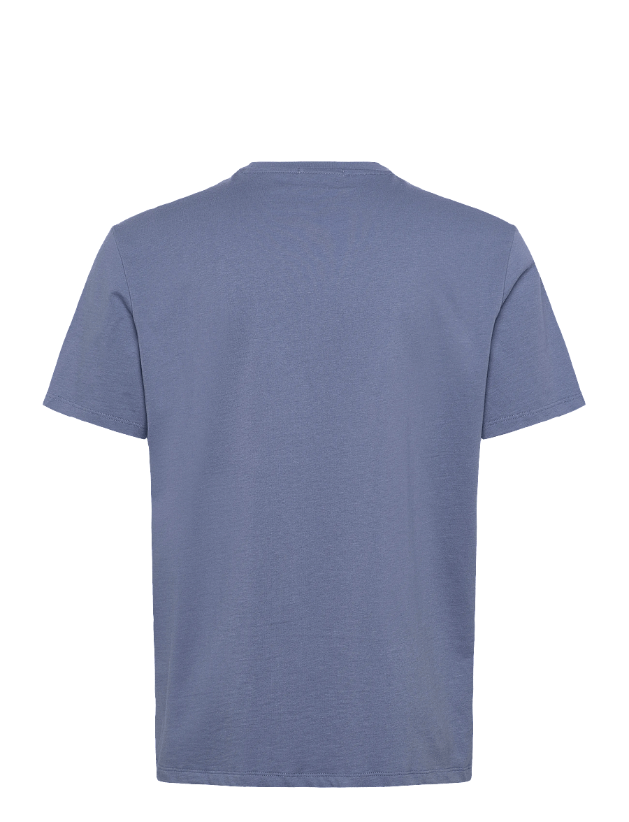 Calvin Klein Jeans - SS CLASSIC MONOGRAM TEE - kortärmade t-shirts - dusty sailor blue - 2