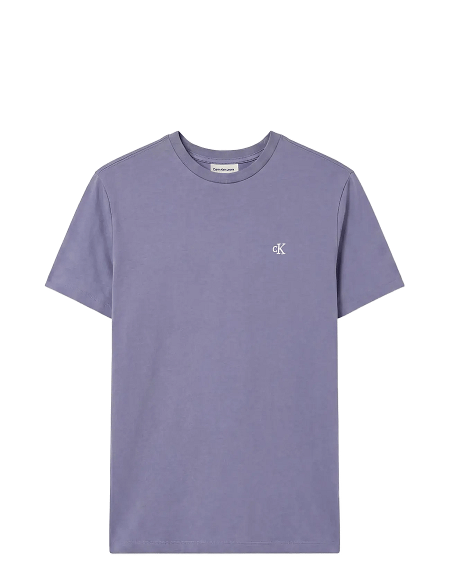 Calvin Klein Jeans - SS CLASSIC MONOGRAM TEE - kurzärmelige t-shirts - grisaille - 1