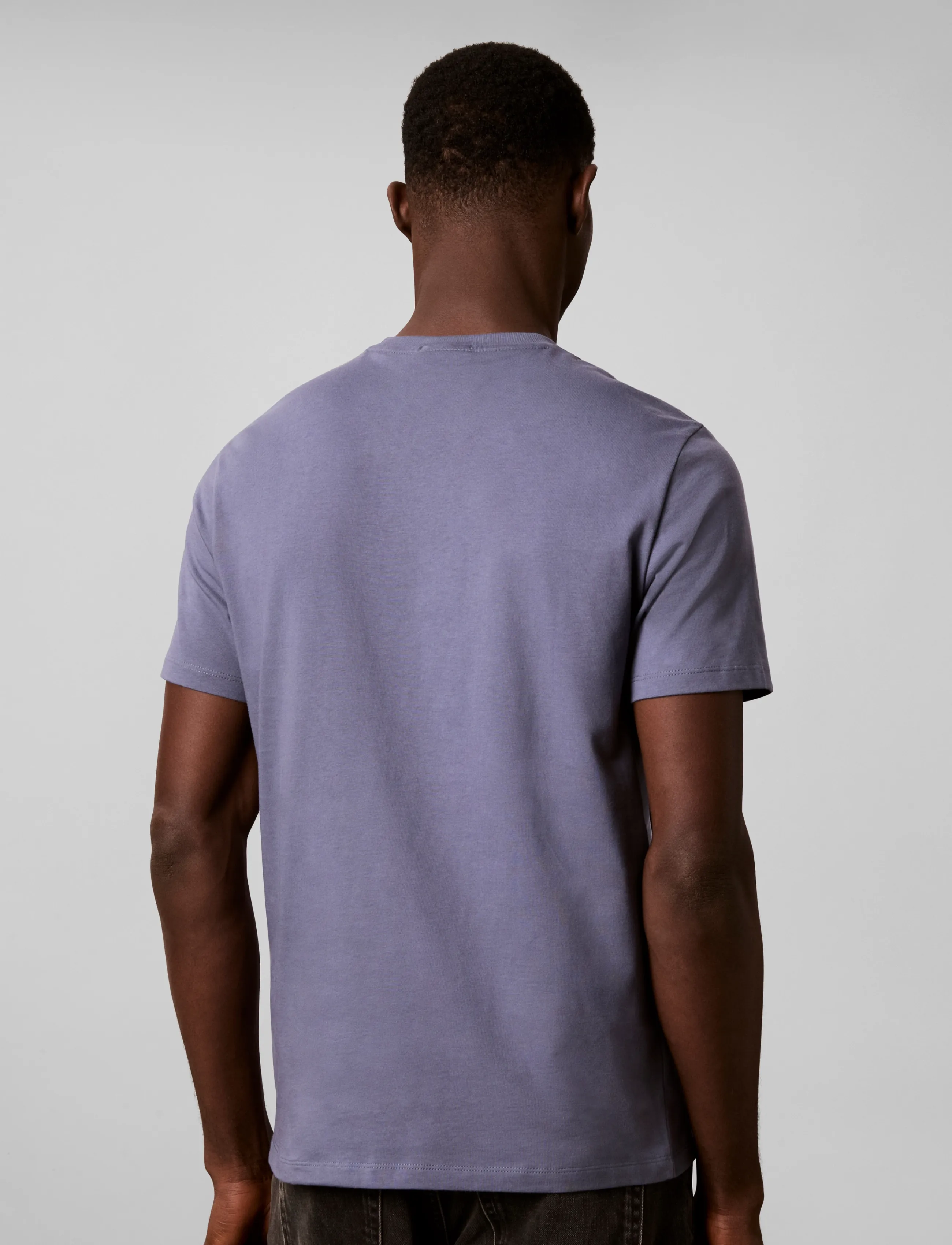 Calvin Klein Jeans - SS CLASSIC MONOGRAM TEE - kurzärmelige t-shirts - grisaille - 2