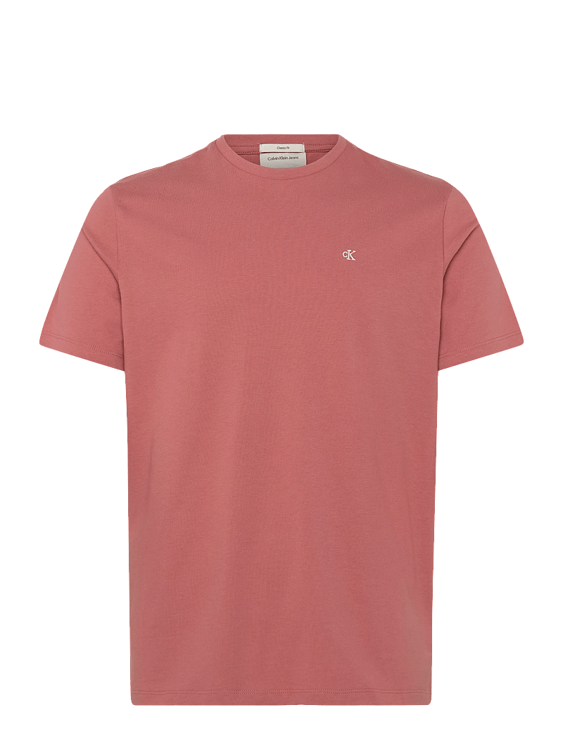 Calvin Klein Jeans - SS CLASSIC MONOGRAM TEE - kortærmede t-shirts - light mahogany - 0