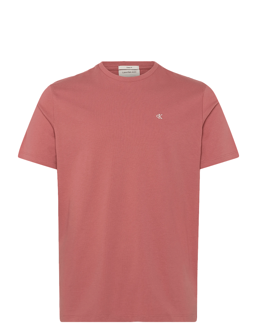 Calvin Klein Jeans - SS CLASSIC MONOGRAM TEE - kortärmade t-shirts - light mahogany - 0
