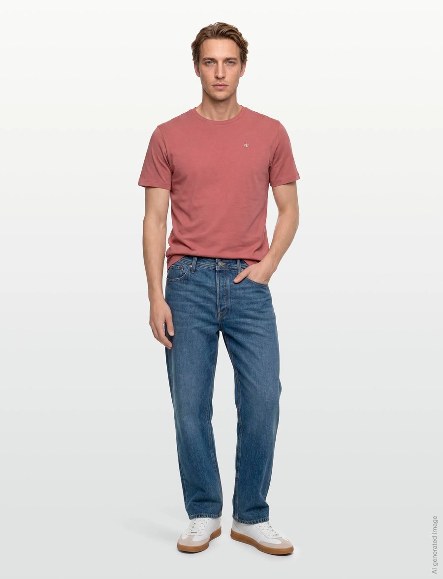 Calvin Klein Jeans - SS CLASSIC MONOGRAM TEE - lühikeste varrukatega t-särgid - light mahogany - 0
