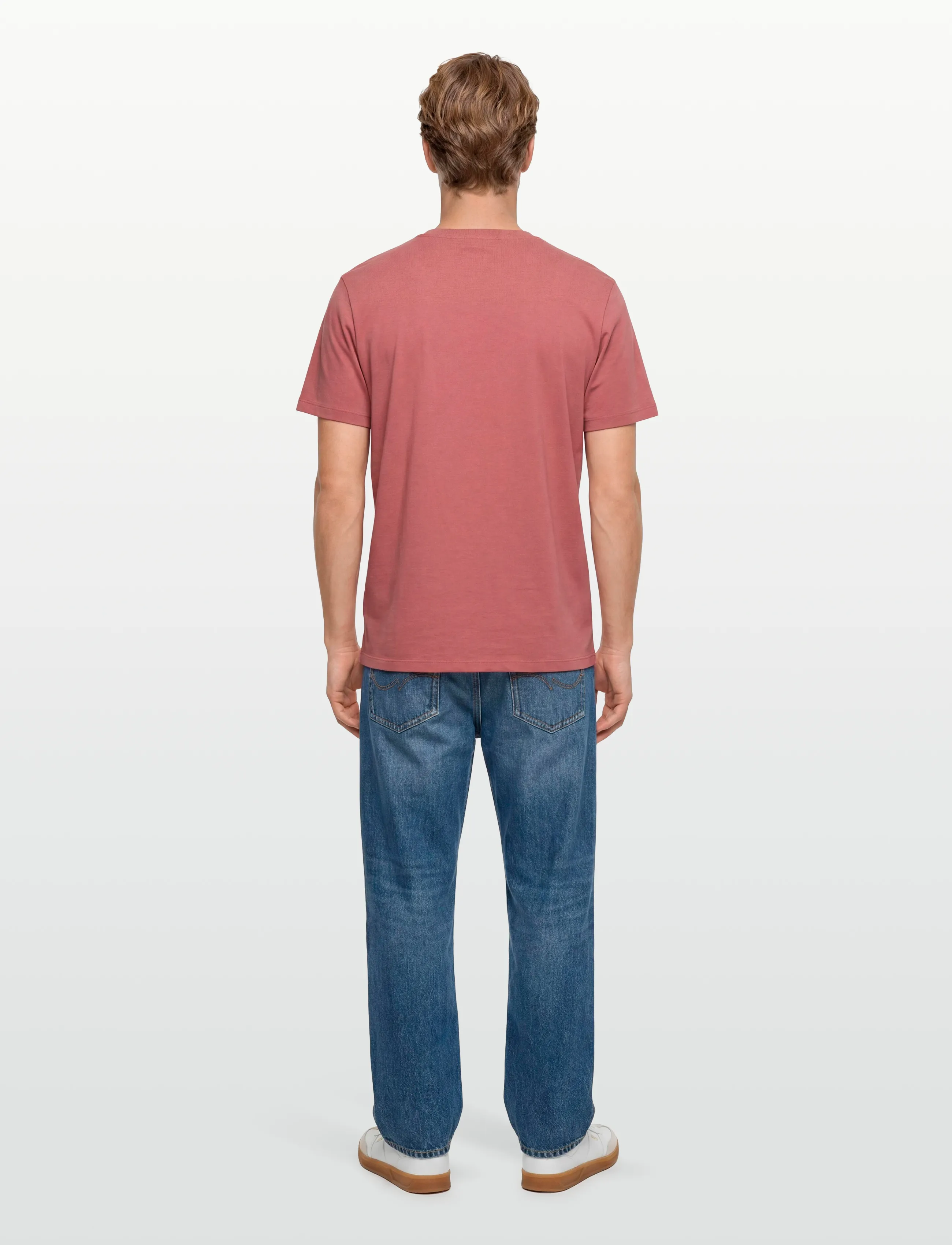 Calvin Klein Jeans - SS CLASSIC MONOGRAM TEE - kurzärmelige t-shirts - light mahogany - 4