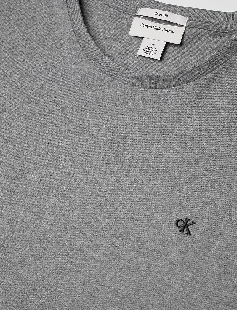 Calvin Klein Jeans - SS CLASSIC MONOGRAM TEE - kortærmede t-shirts - med grey htr - 2