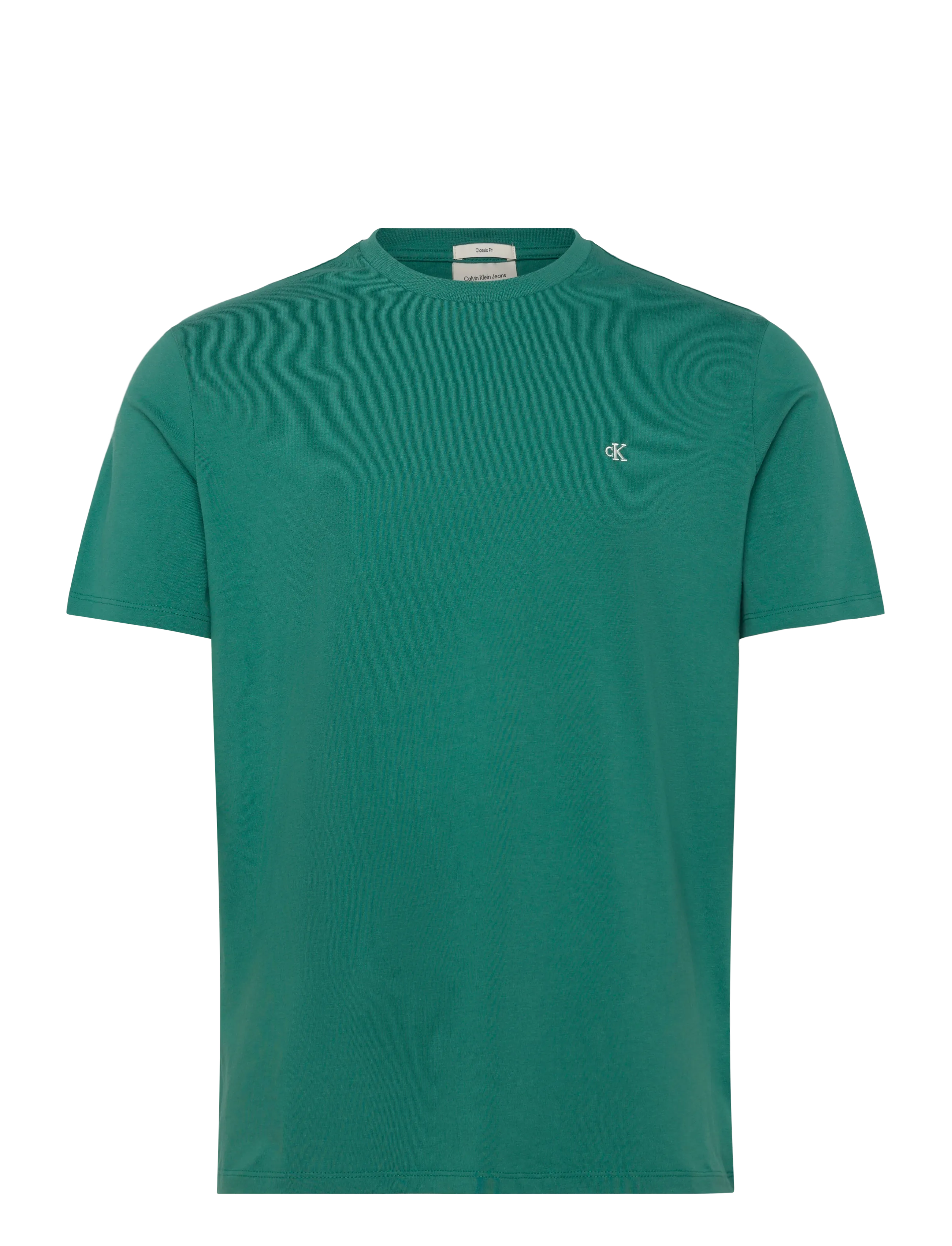Calvin Klein Jeans SS CLASSIC MONOGRAM TEE - Tøj - NORTH SEA / green