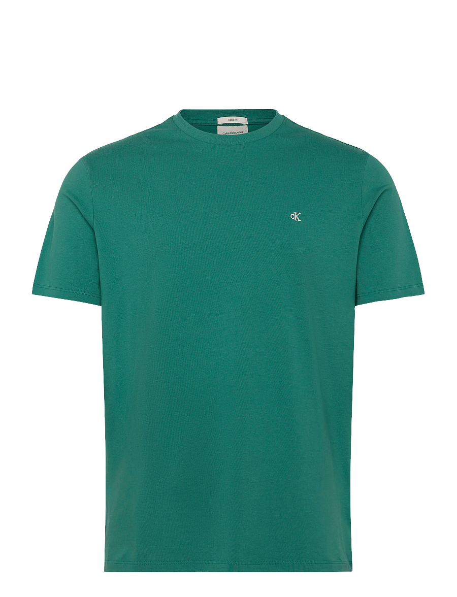 Calvin Klein Jeans - SS CLASSIC MONOGRAM TEE - kortärmade t-shirts - north sea - 0