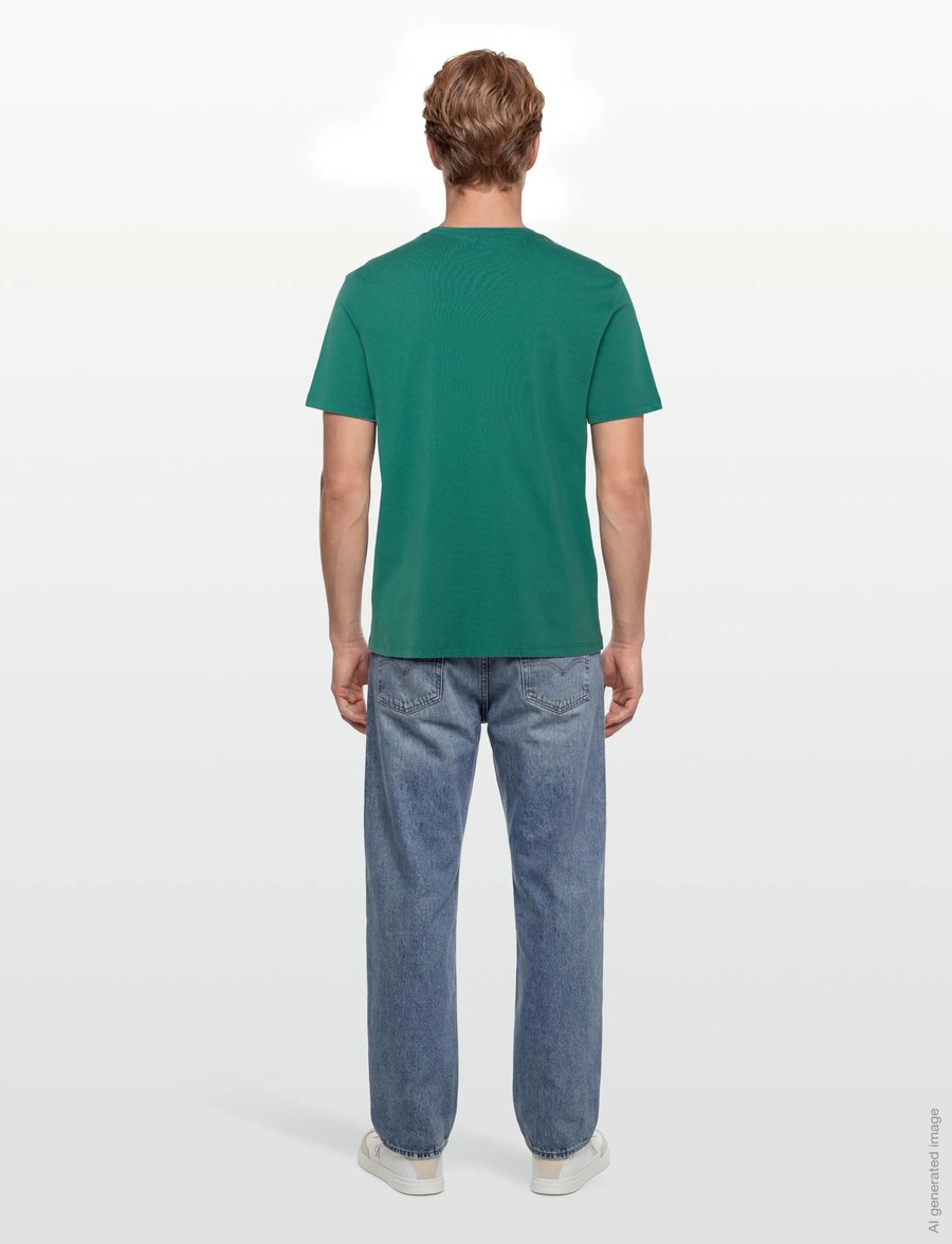 Calvin Klein Jeans - SS CLASSIC MONOGRAM TEE - lühikeste varrukatega t-särgid - north sea - 4