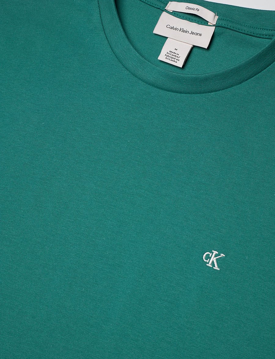 Calvin Klein Jeans - SS CLASSIC MONOGRAM TEE - kortärmade t-shirts - north sea - 2