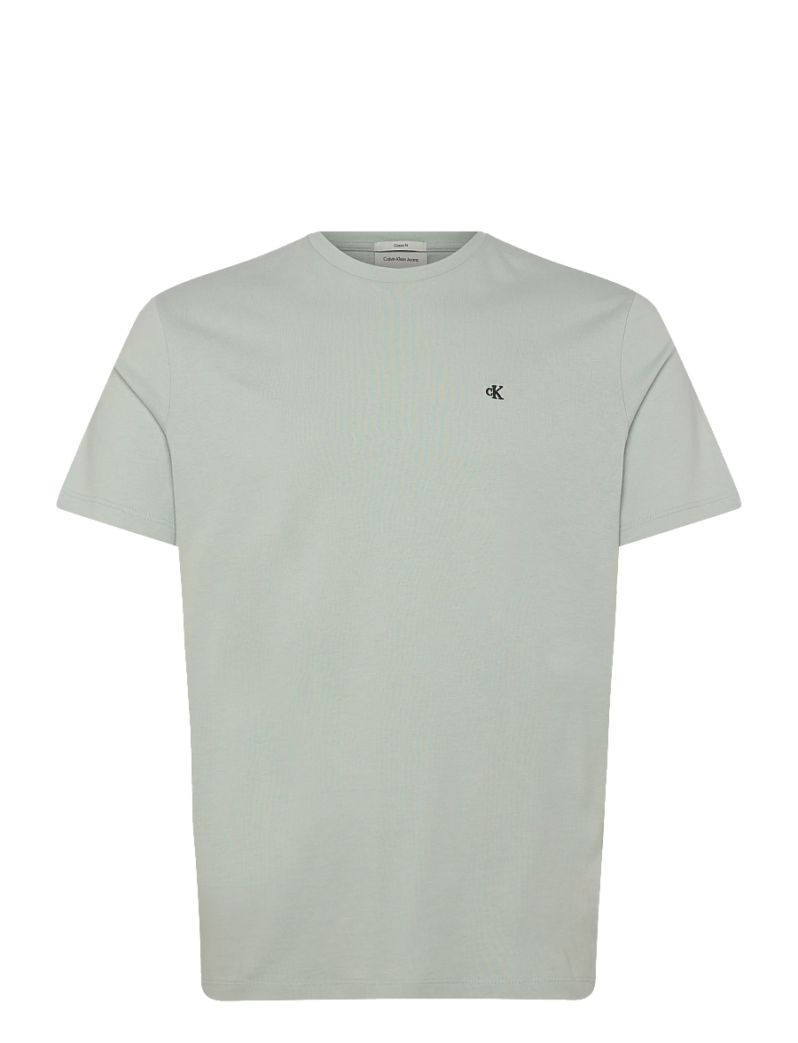 Calvin Klein Jeans - SS CLASSIC MONOGRAM TEE - kortärmade t-shirts - pale meadow - 0