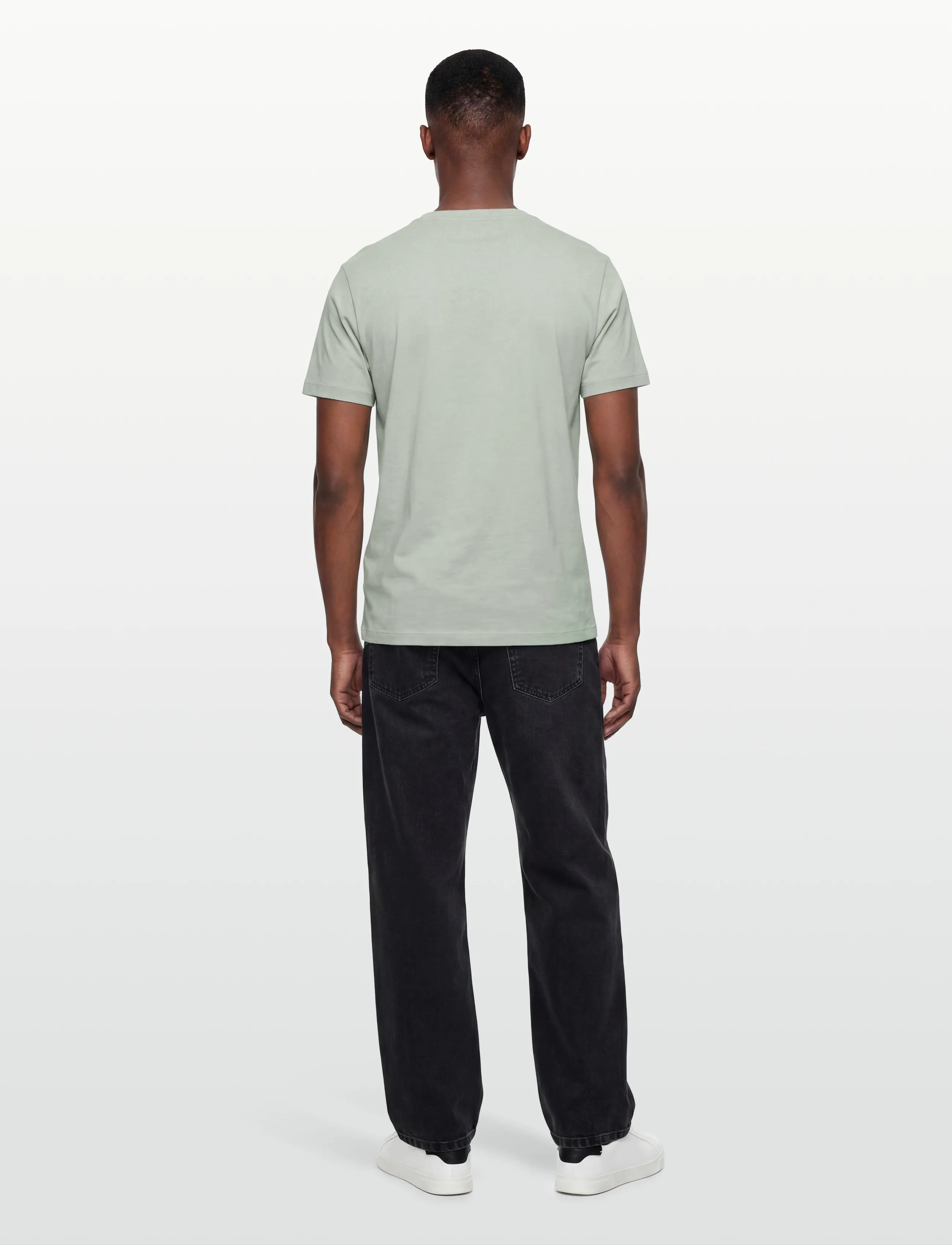 Calvin Klein Jeans - SS CLASSIC MONOGRAM TEE - kortärmade t-shirts - pale meadow - 4