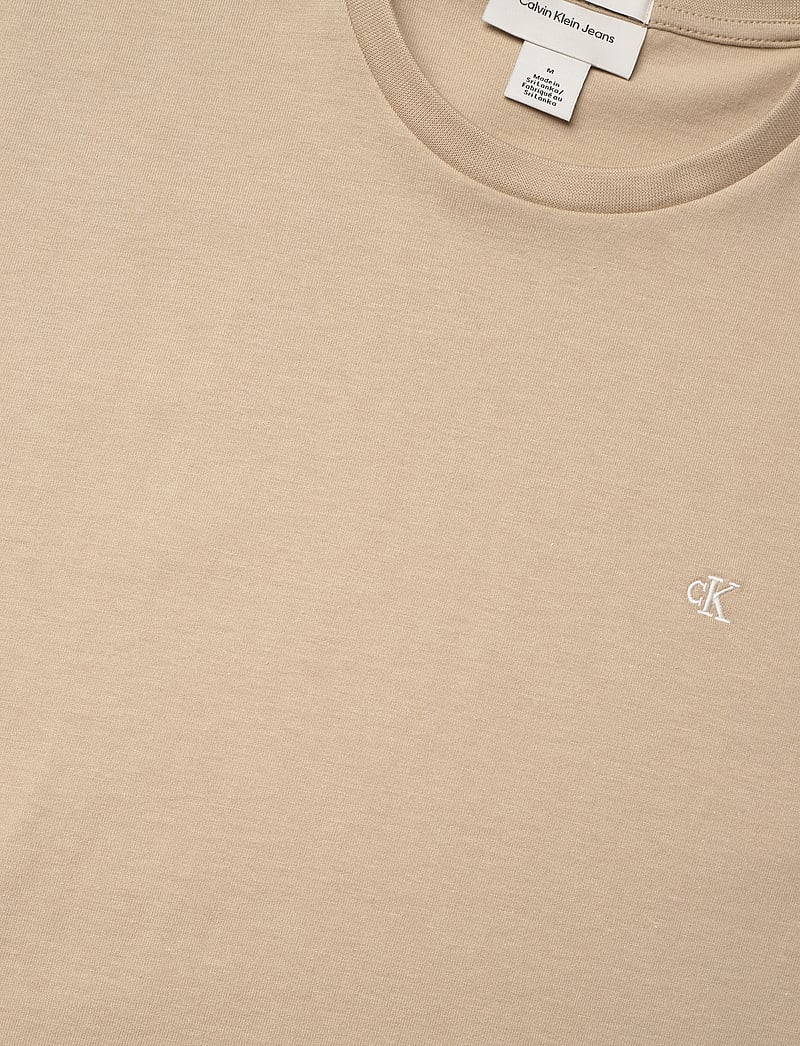 Calvin Klein Jeans - SS CLASSIC MONOGRAM TEE - kurzärmelig - white pepper - 2