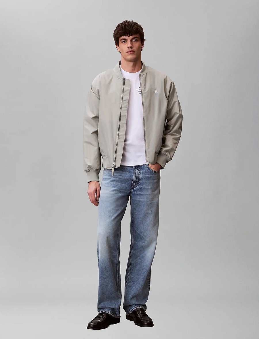 Calvin Klein Jeans - SS 30S WHSL CKJ CK BOX GRAPHIC T - lühikeste varrukatega t-särgid - brilliant white - 5