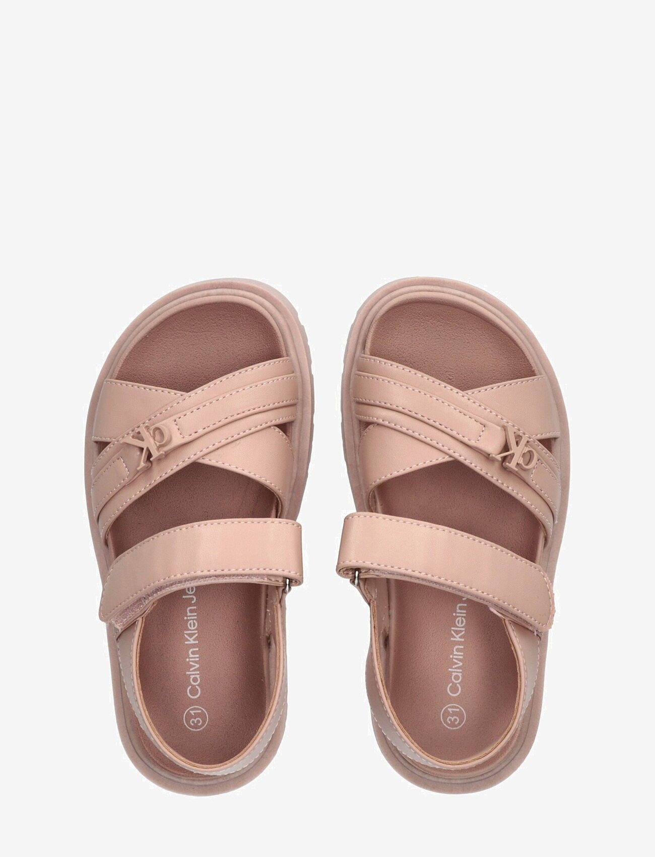 Calvin Klein - Girls sandals with tractor sole - sandals - nude - 2