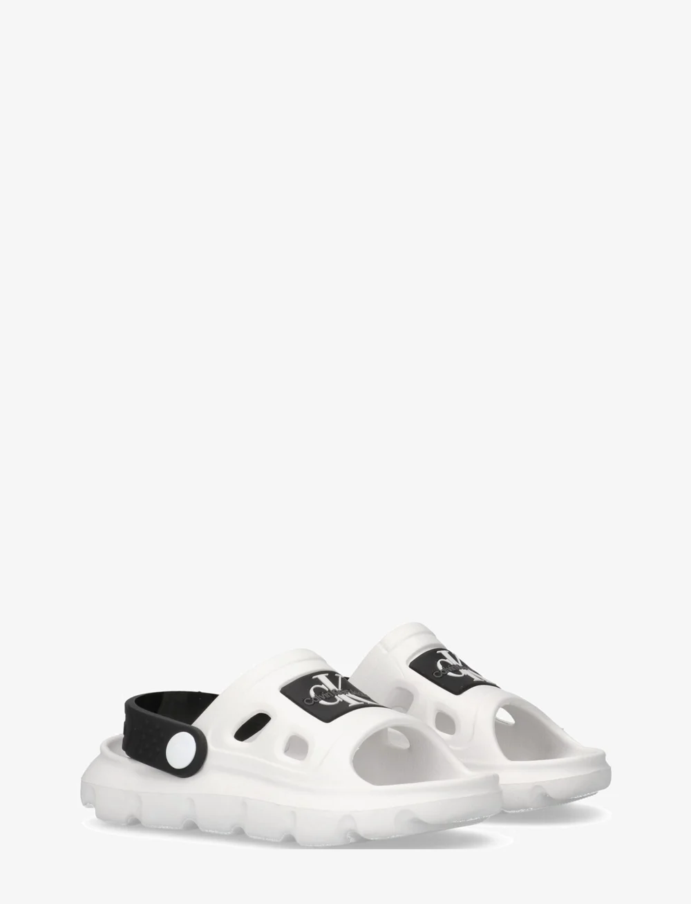 Calvin Klein - Kids comfy sandals - sandalen - white/black - 0