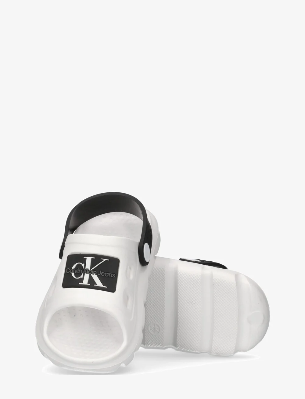 Calvin Klein - Kids comfy sandals - sandalen - white/black - 3