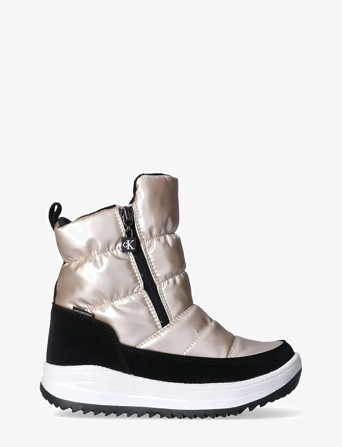 Calvin Klein - CALVIN KLEIN SNOW BOOT - vinterstøvler - ivory - 1