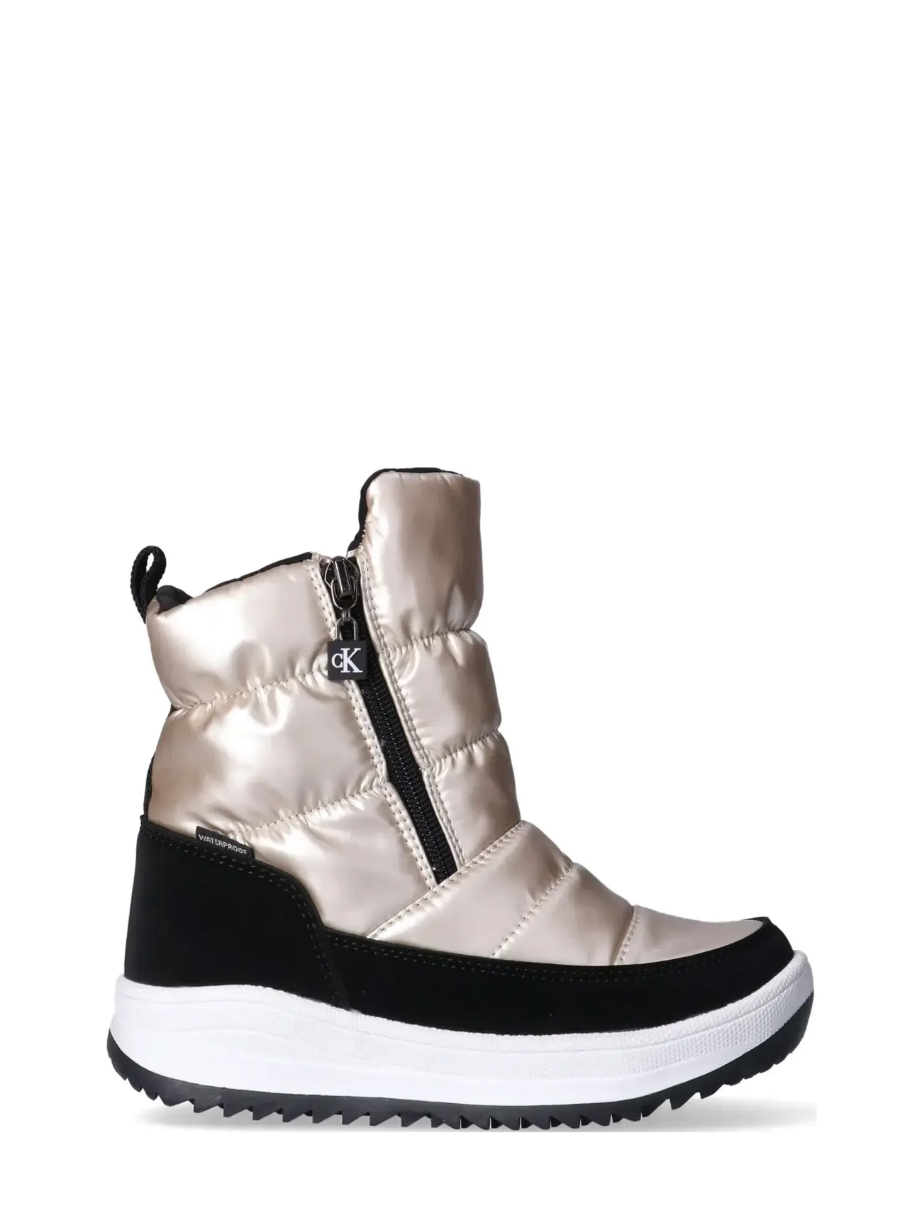 Calvin Klein - CALVIN KLEIN SNOW BOOT - winterstiefel - ivory - 1