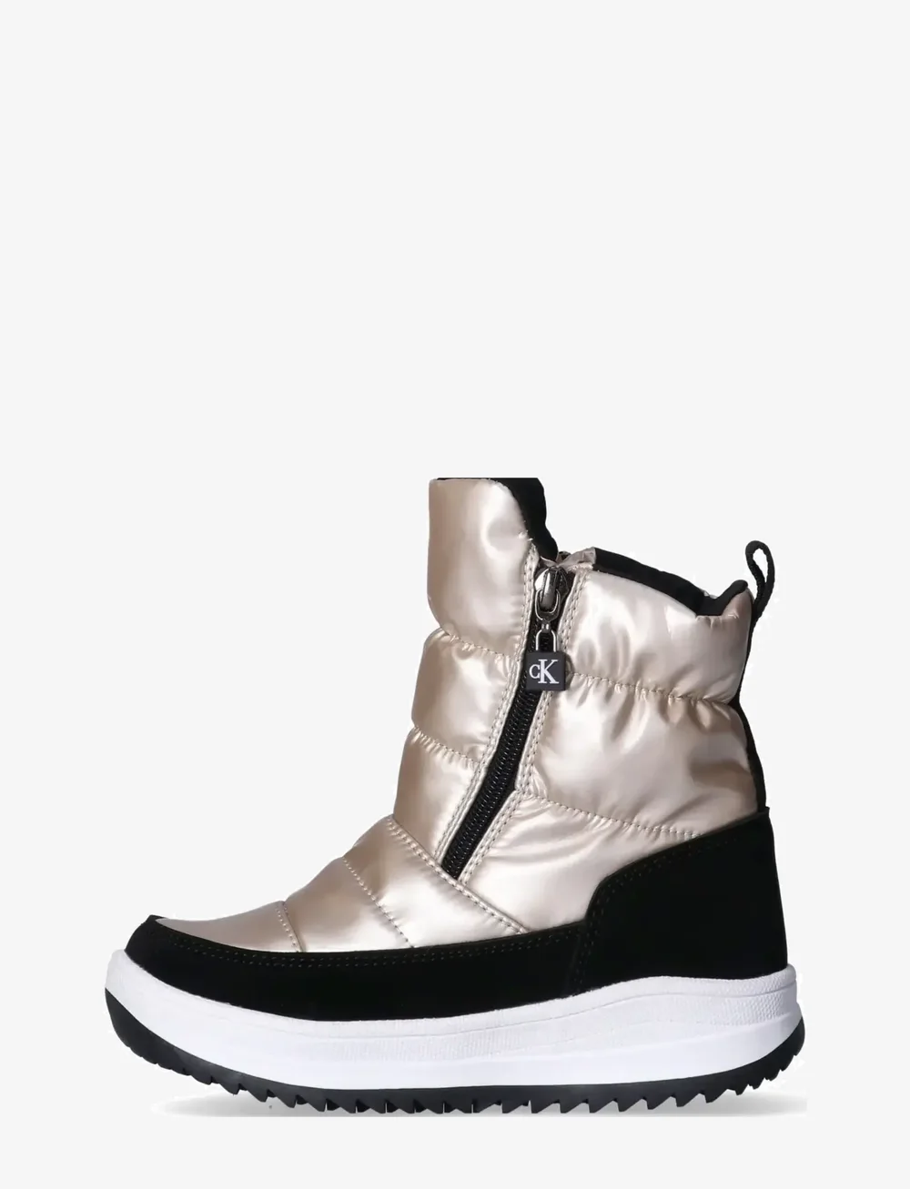 Calvin Klein - CALVIN KLEIN SNOW BOOT - vinterstøvler - ivory - 2