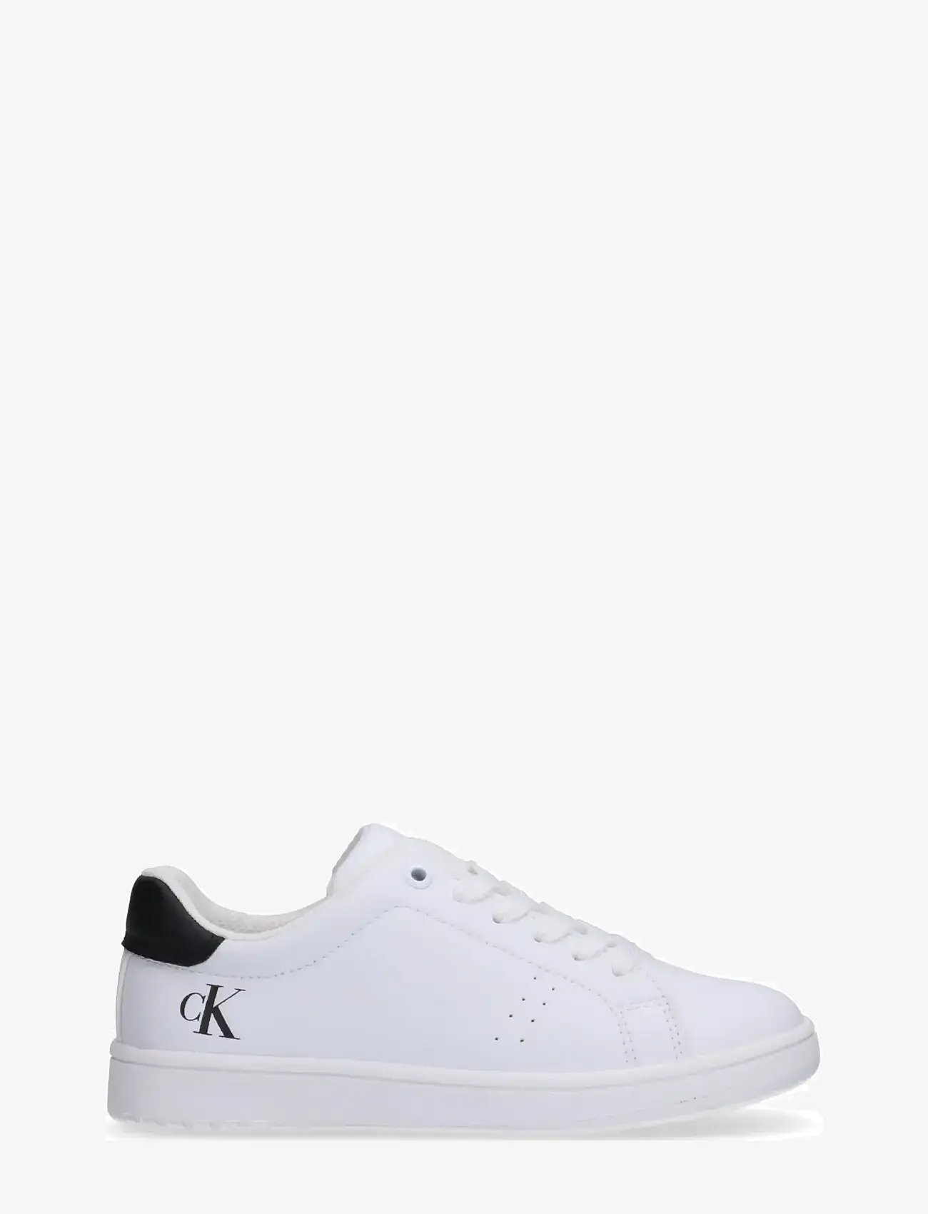 Calvin Klein - CALVIN KLEIN LOW CUT SNEAKER - låga sneakers - white/black - 0